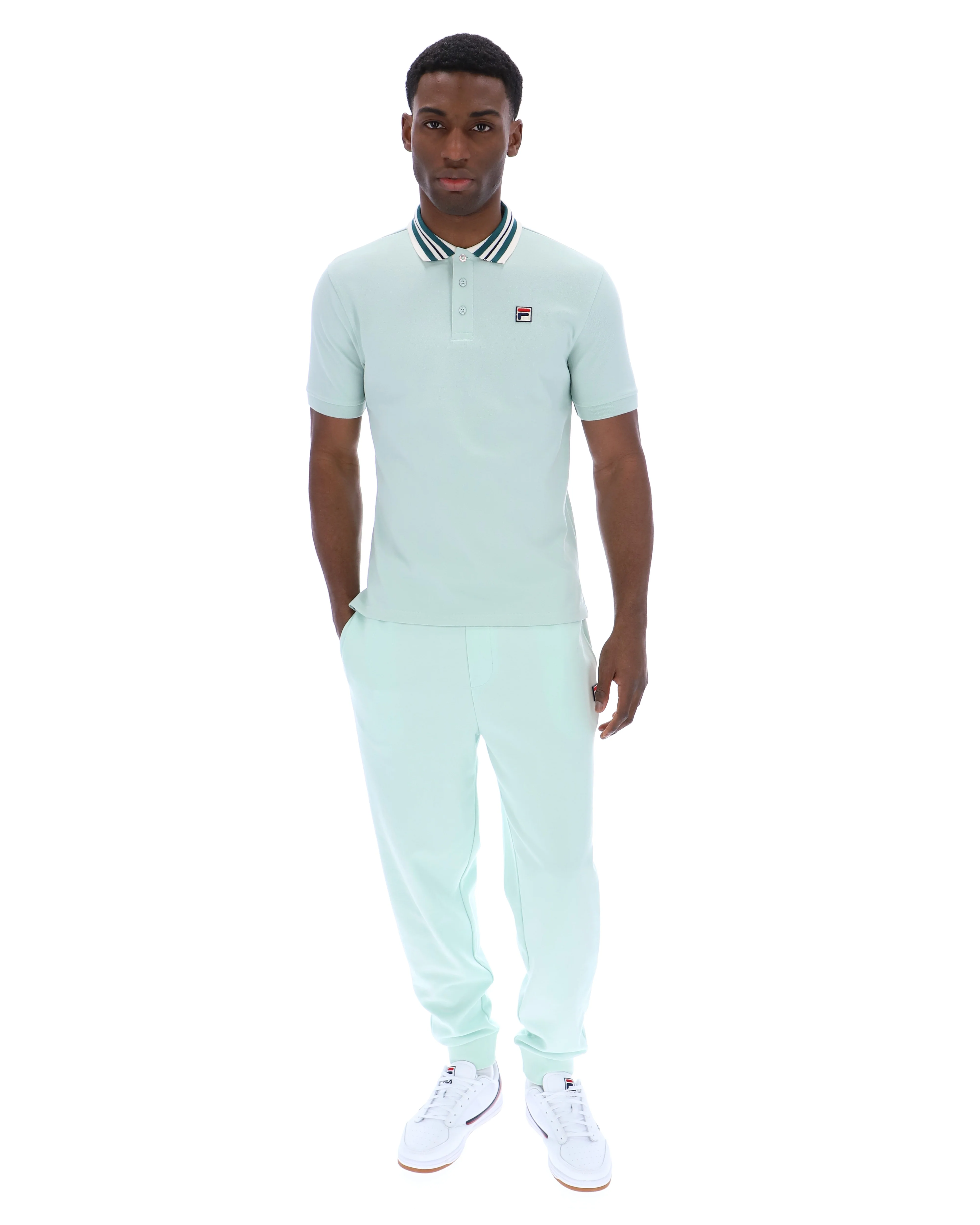 Surf Spray Achille Heritage Tape Basic Polo - Image 4