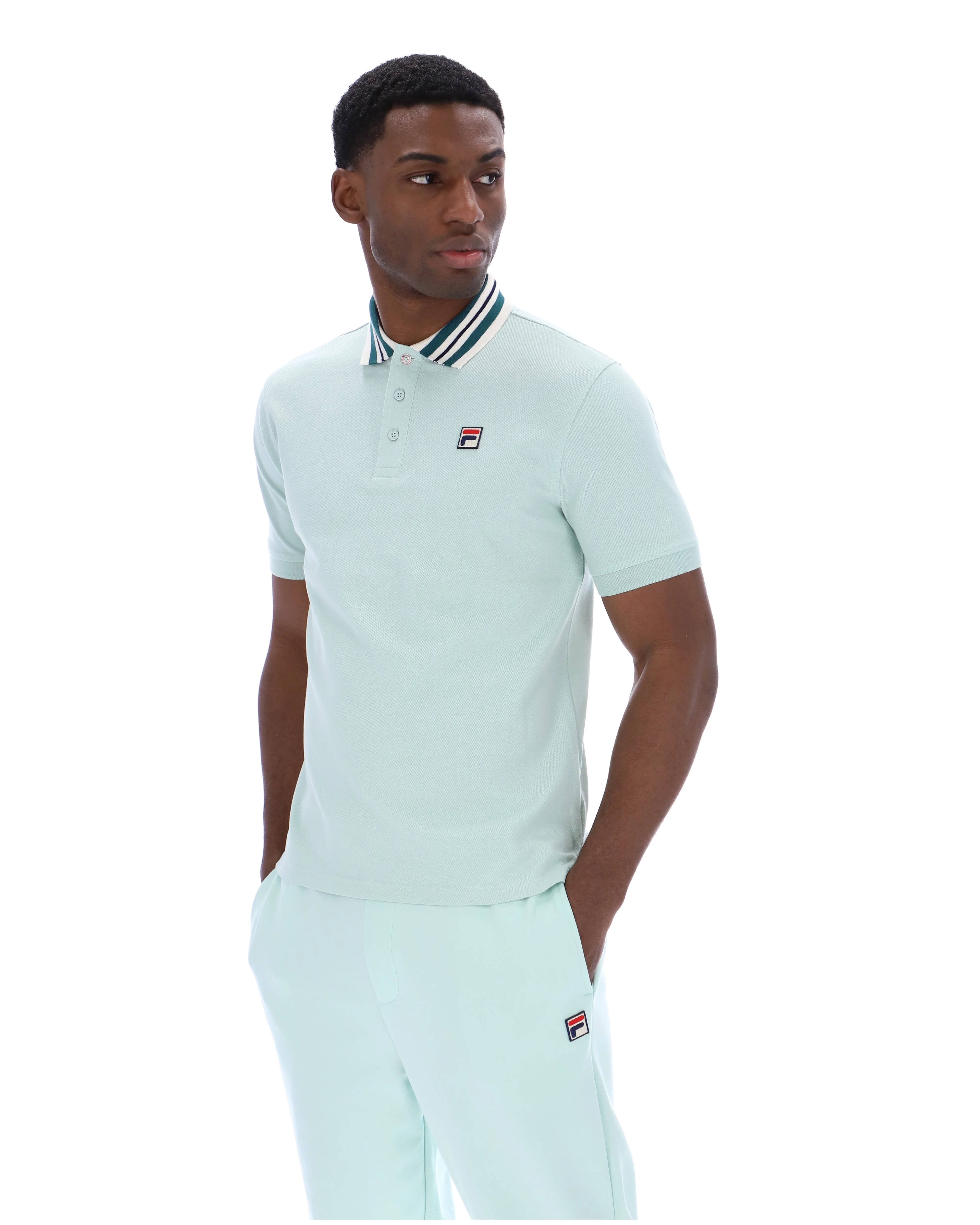 Surf Spray Achille Heritage Tape Basic Polo - Image 7