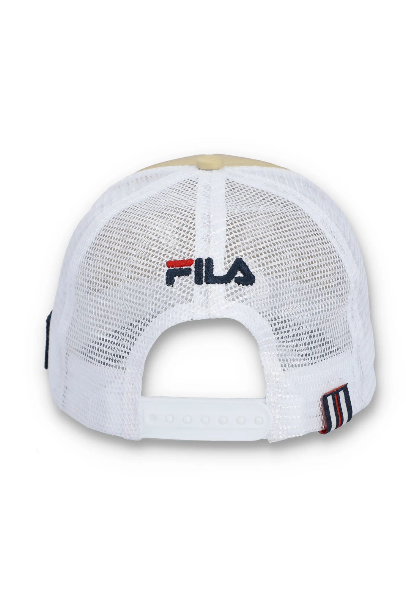 Classic Beige Addie Slogan Neoprene Mesh-Back Cap - Image 3
