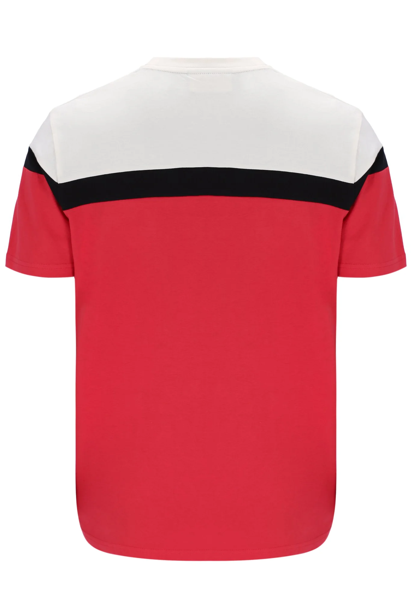 Fila Red Aiden Cut and Sew T-Shirt - Image 10