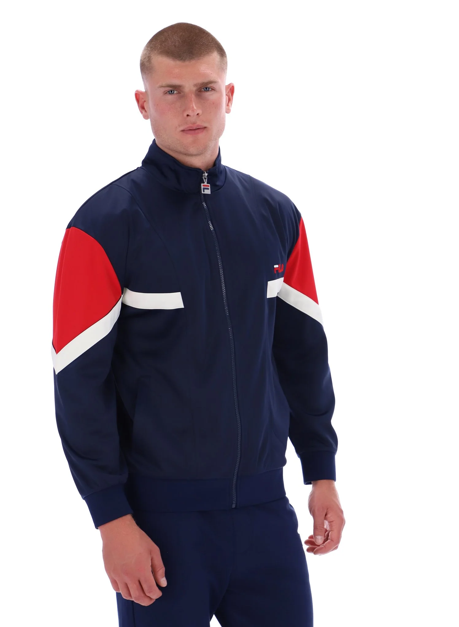Fila Navy Albarn Archive Inspired Track Top - Image 6
