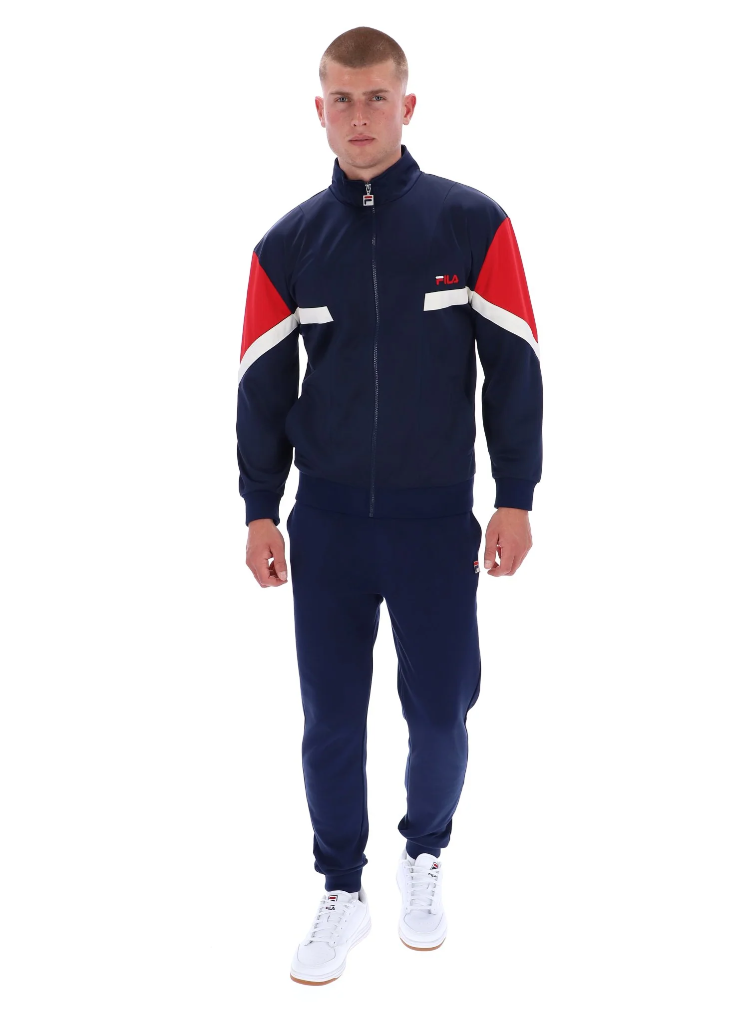 Fila Navy Albarn Archive Inspired Track Top - Image 7