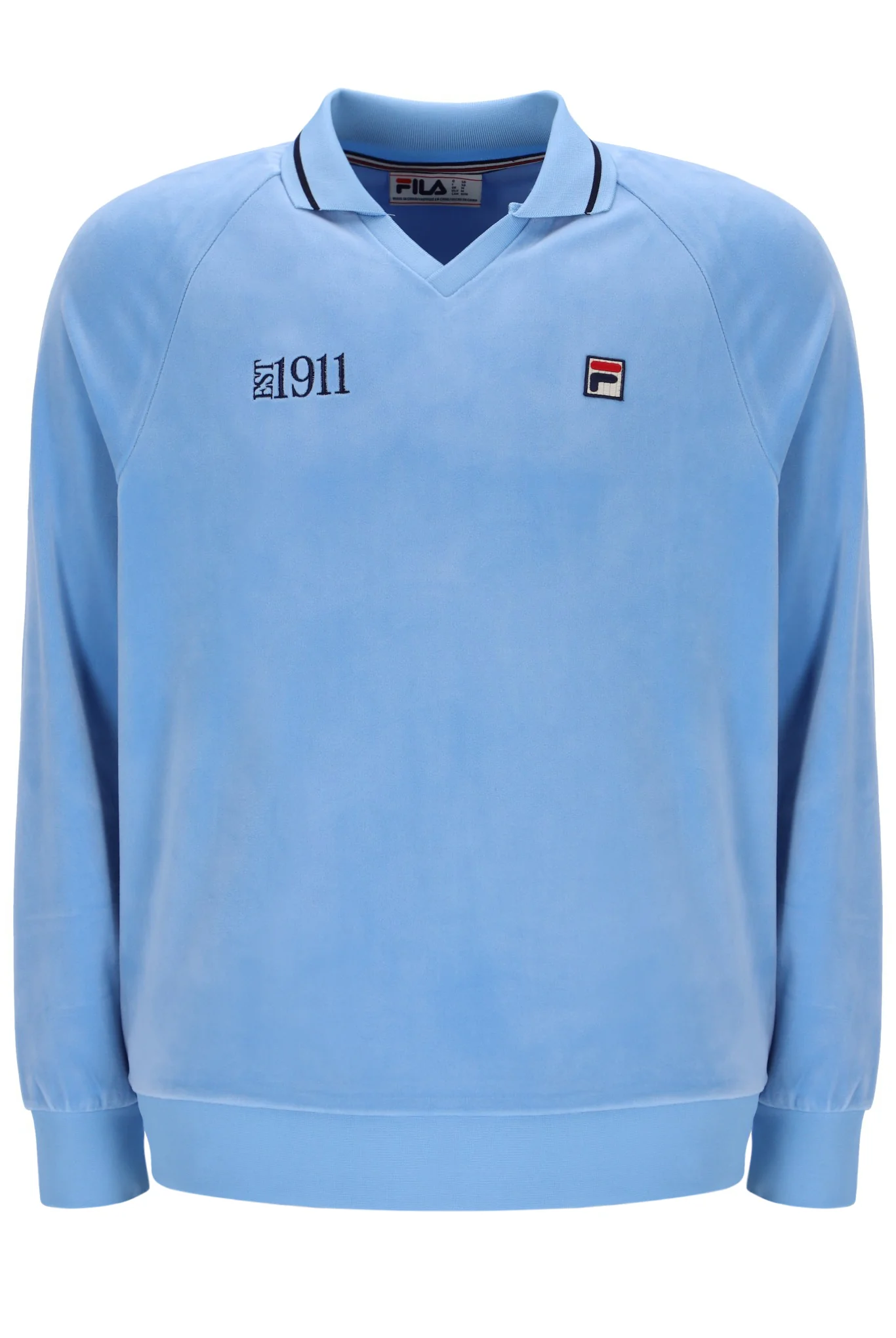 Frozen Fjord Alfredo 1911 Velour Raglan Long-Sleeve Top - Image 2