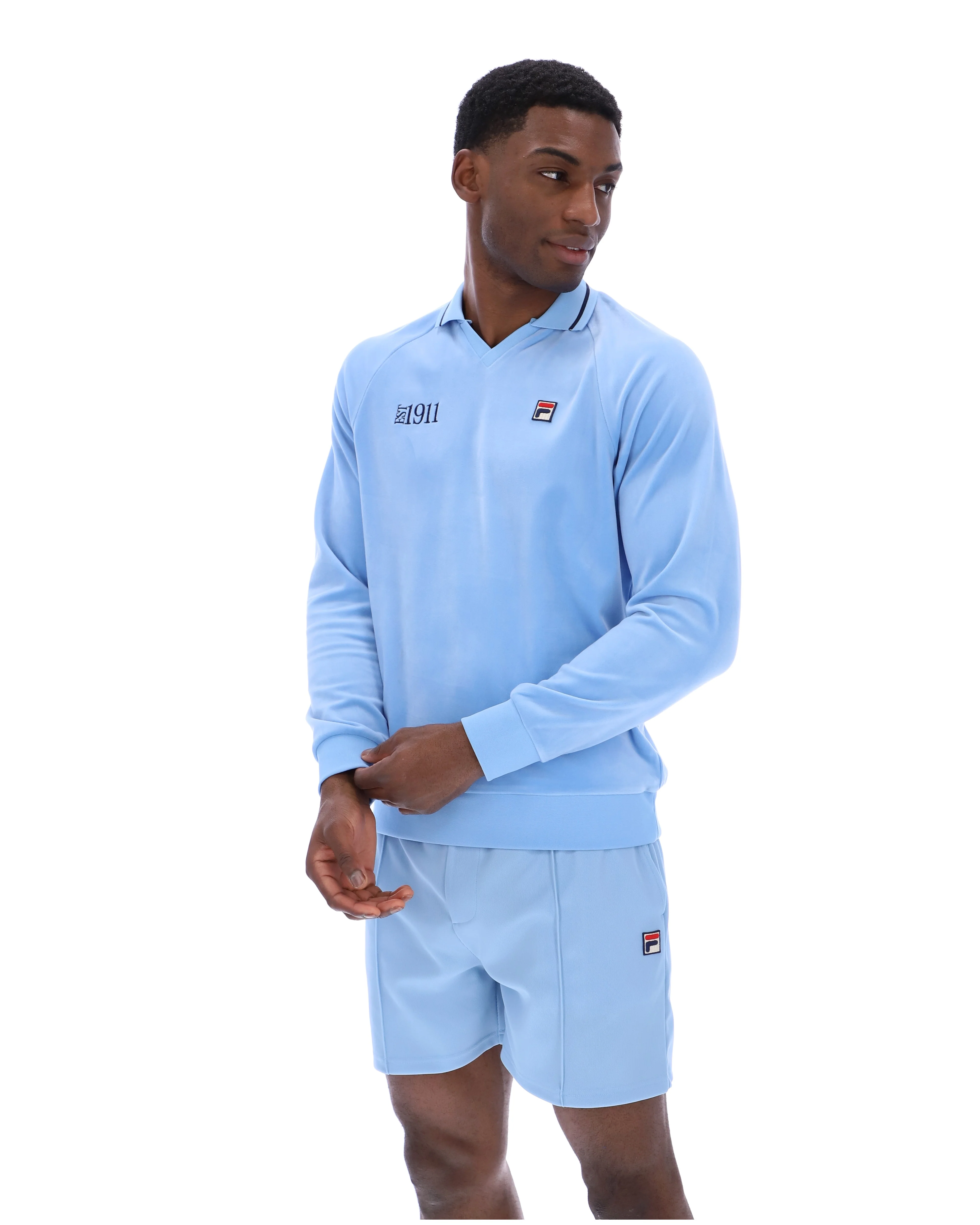 Frozen Fjord Alfredo 1911 Velour Raglan Long-Sleeve Top - Image 3