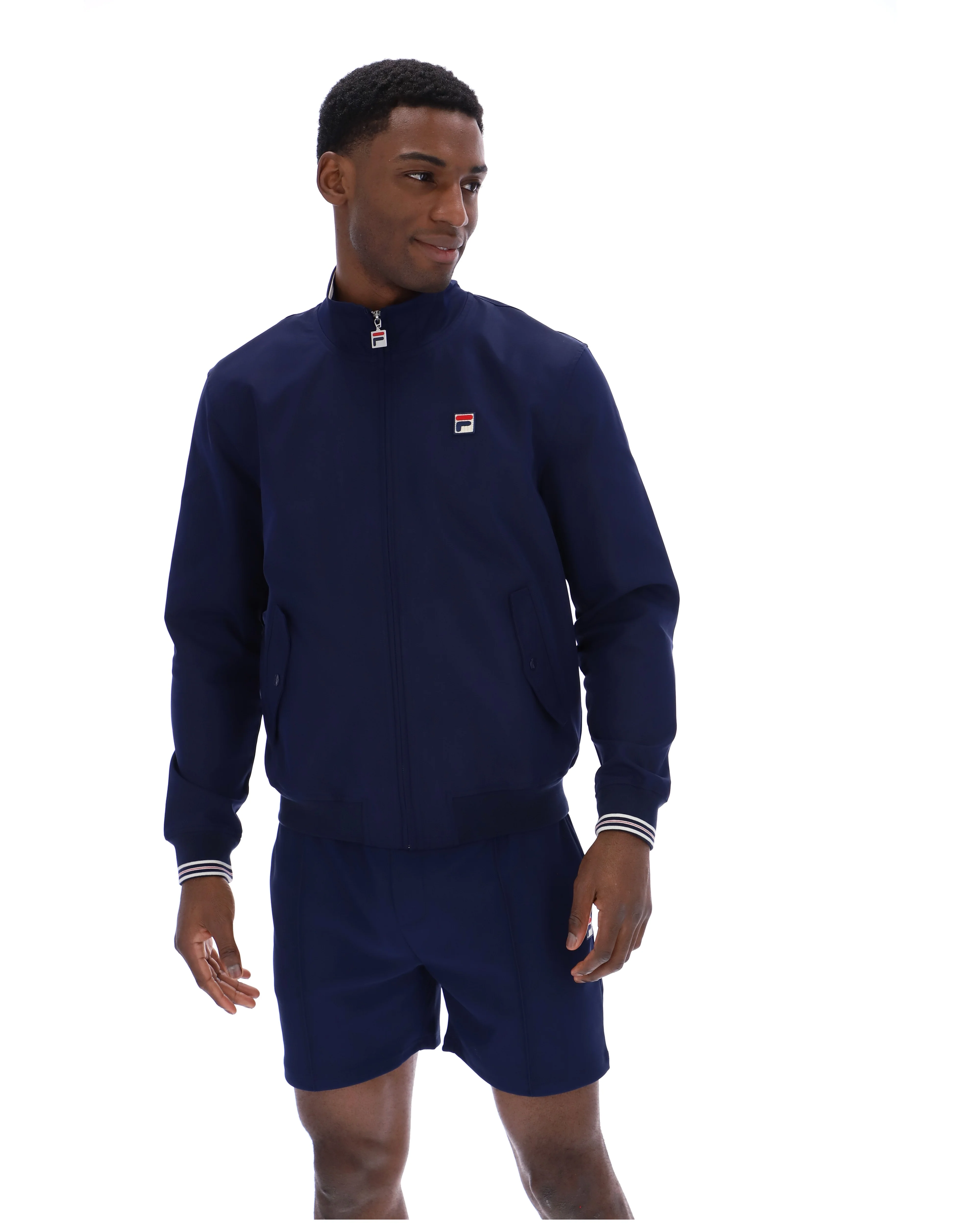 Fila Navy Arturo Coach Jacket