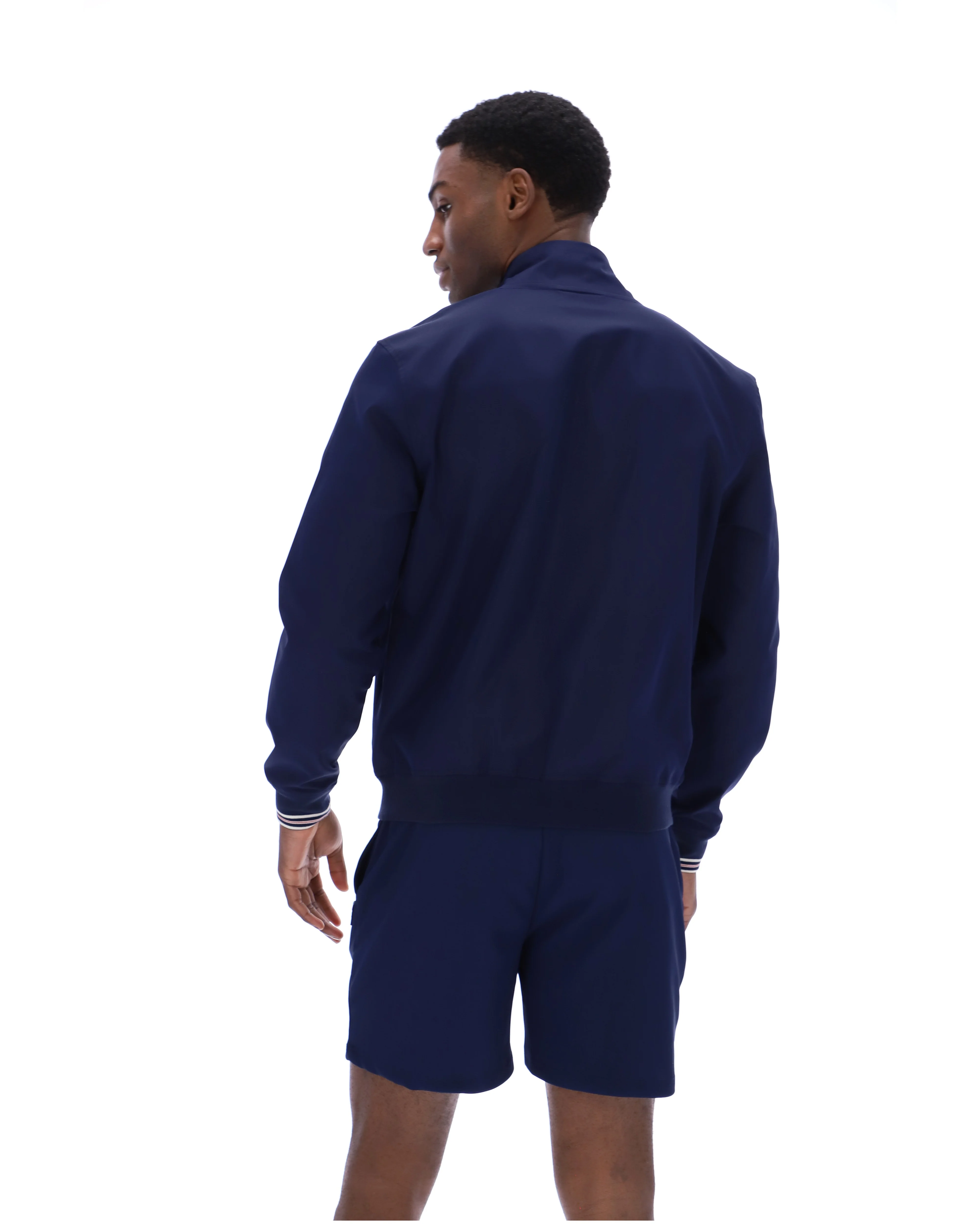 Fila Navy Arturo Coach Jacket - Image 7