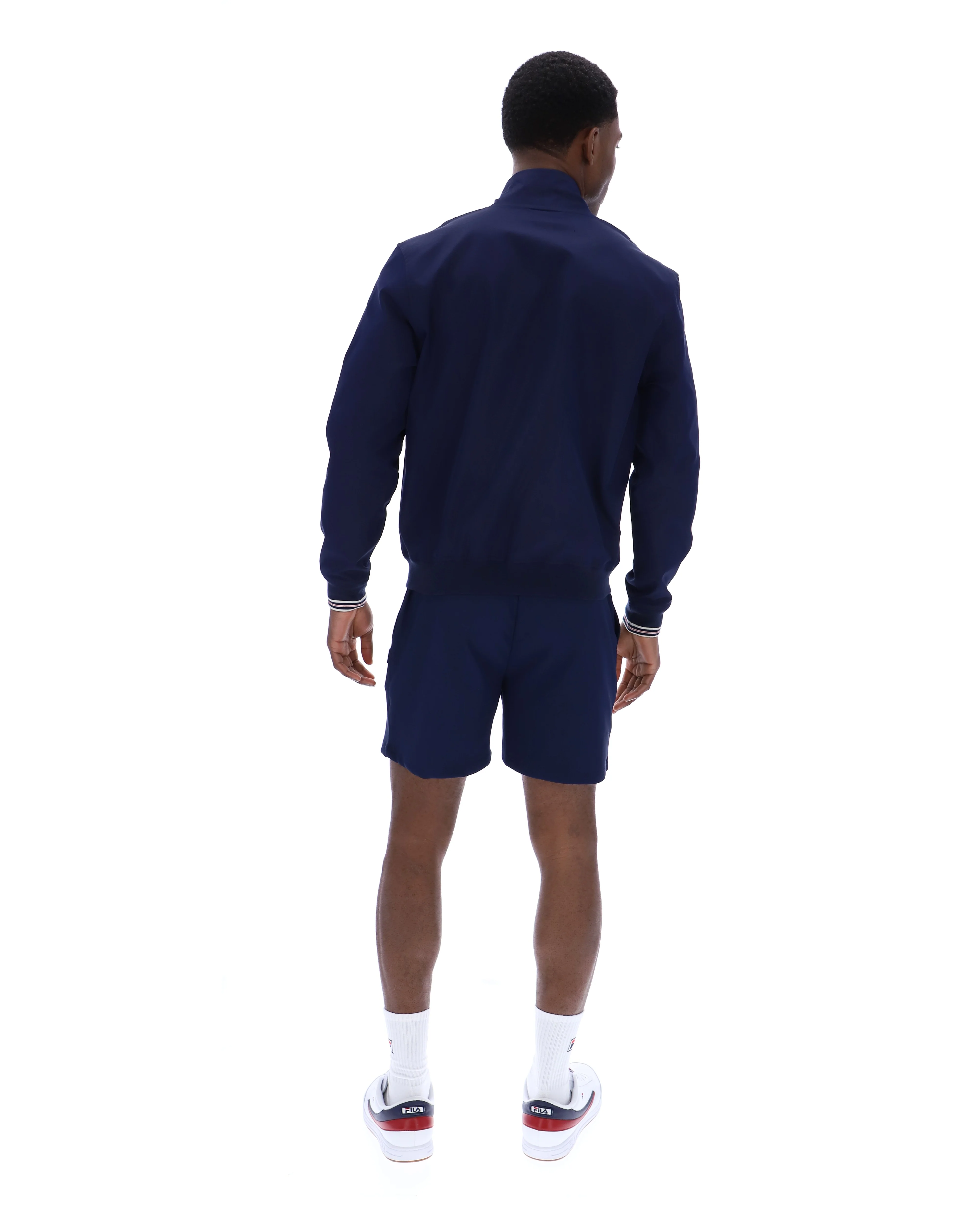 Fila Navy Arturo Coach Jacket - Image 8