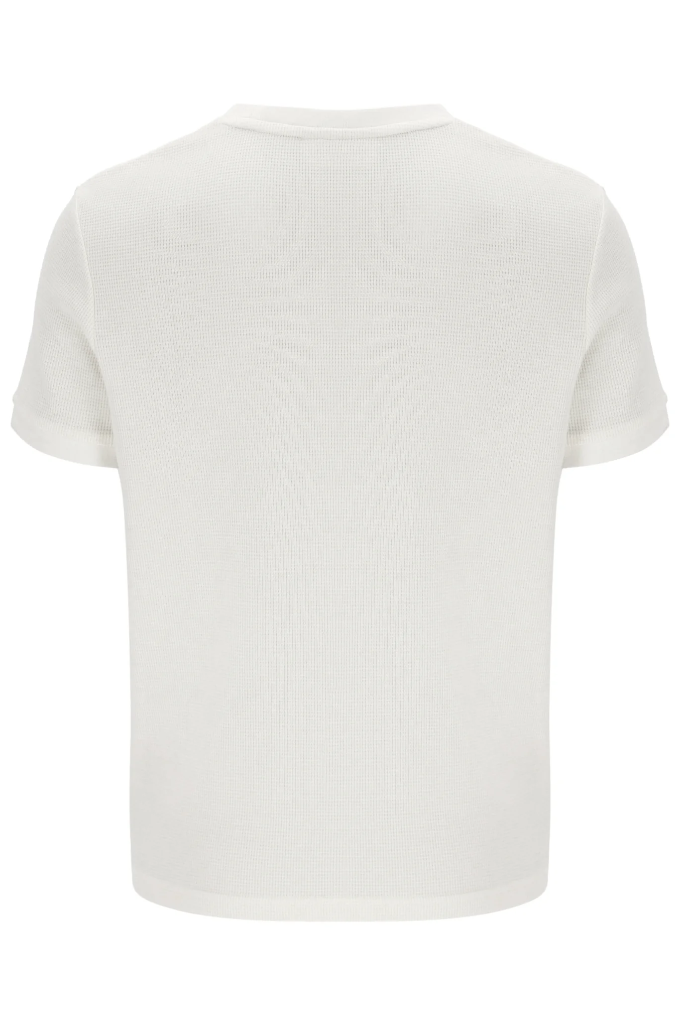 Gardenia Ash Micro Waffle Ringer T-Shirt - Image 6