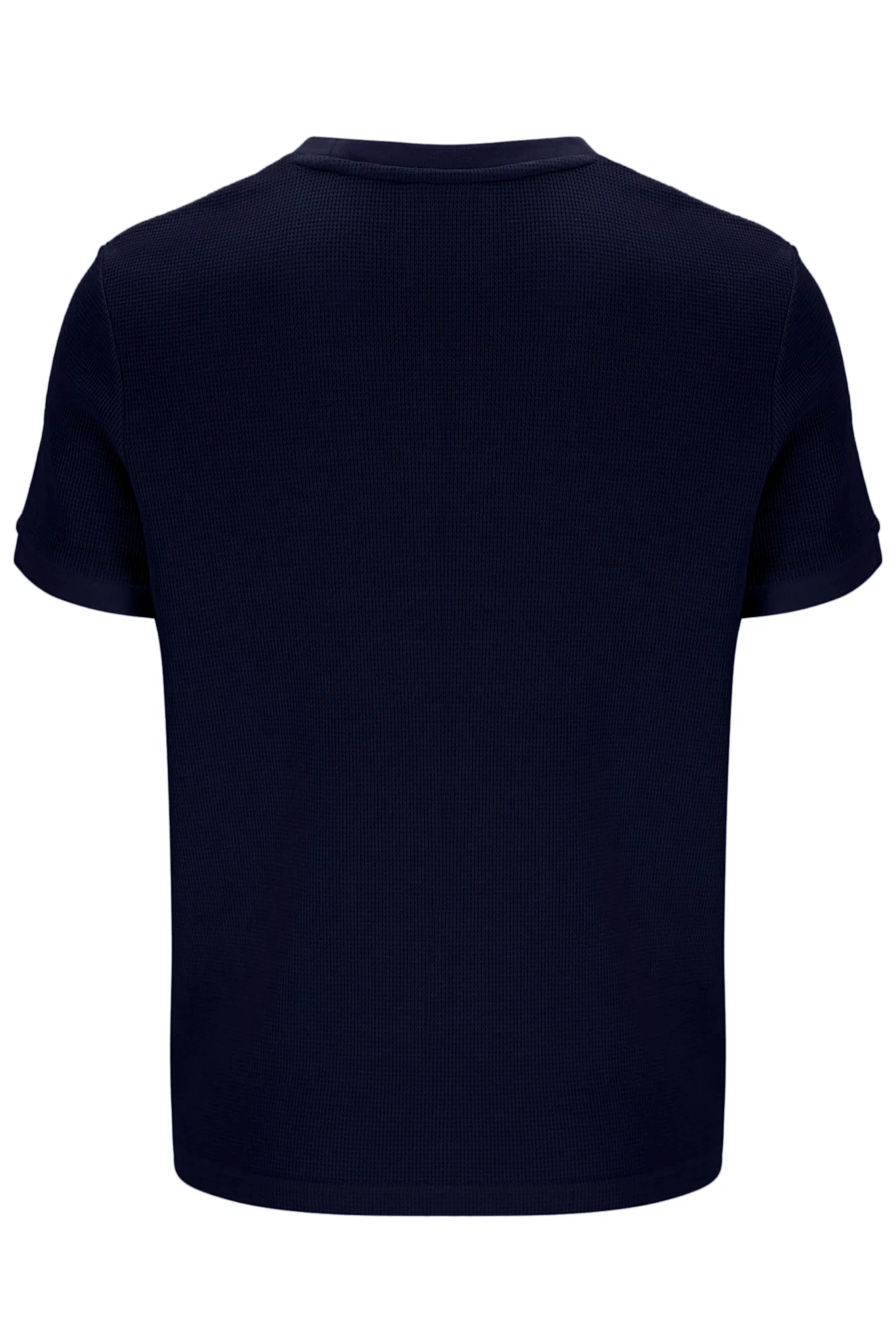 Fila Navy Ash Micro Waffle Ringer T-Shirt - Image 6