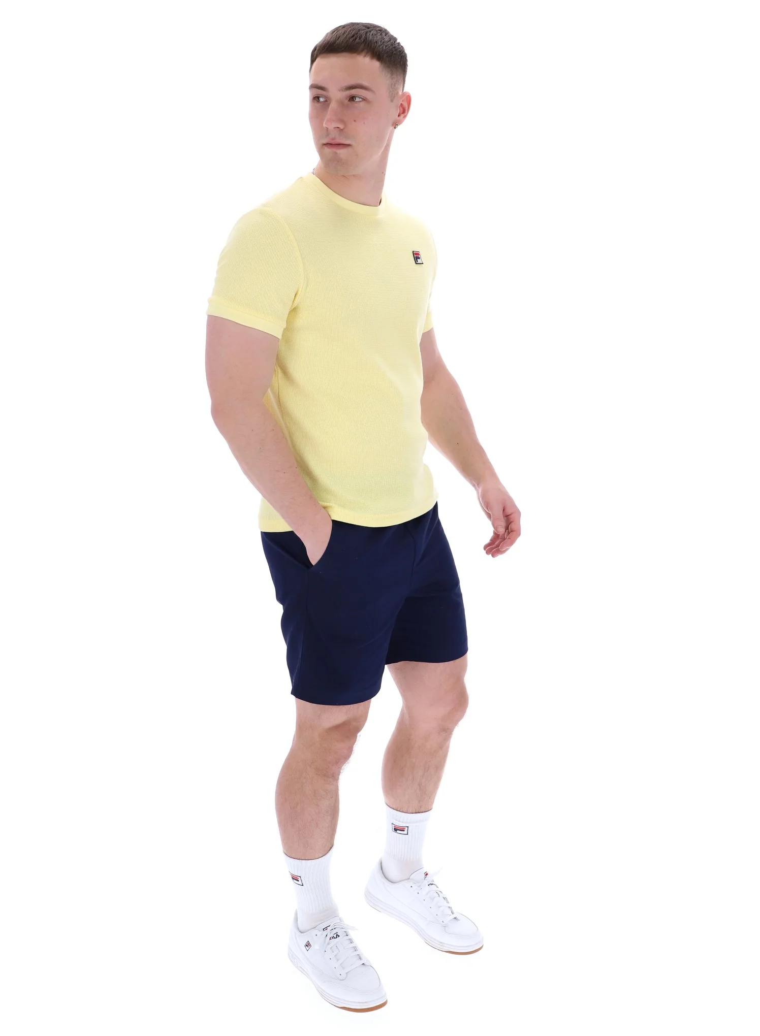 Popcorn Ash Micro Waffle Ringer T-Shirt - Image 5