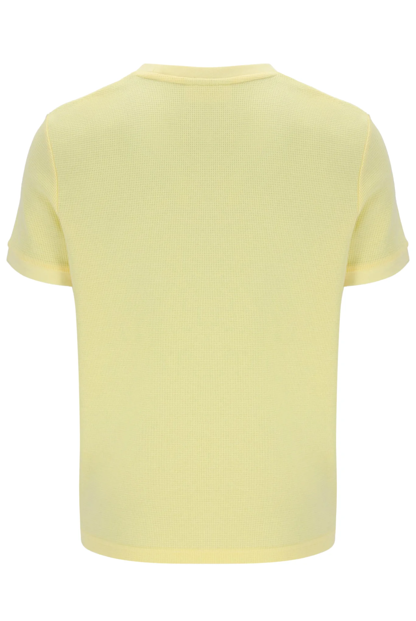 Popcorn Ash Micro Waffle Ringer T-Shirt - Image 7
