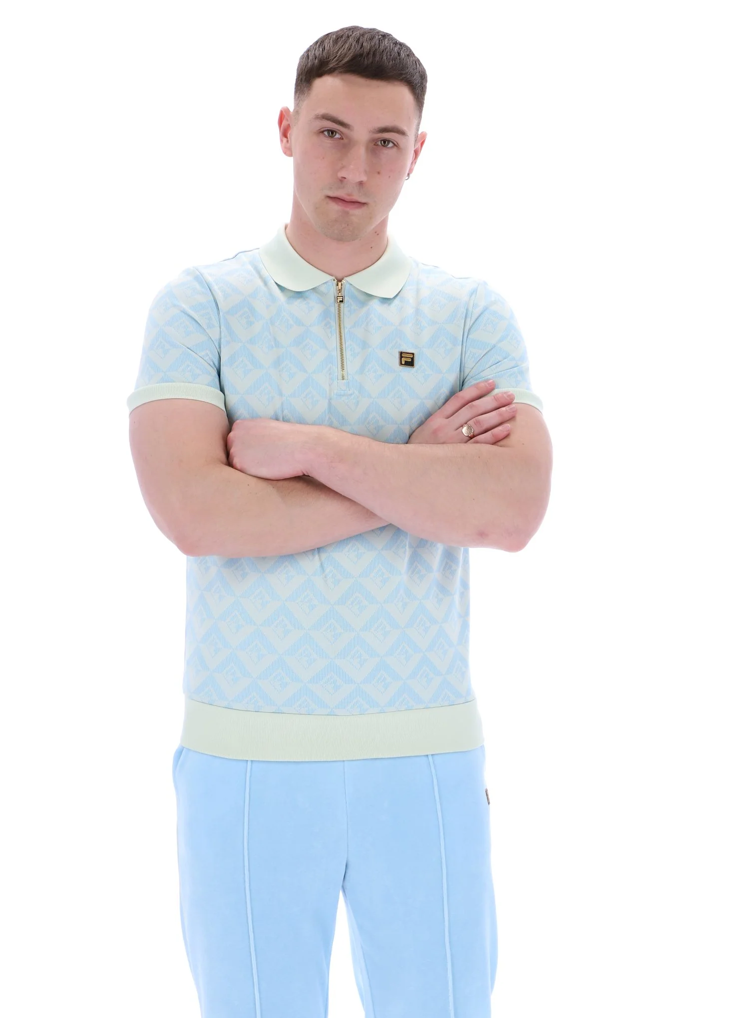 Summer Song Axel Jacquard Geo Polo - Image 10