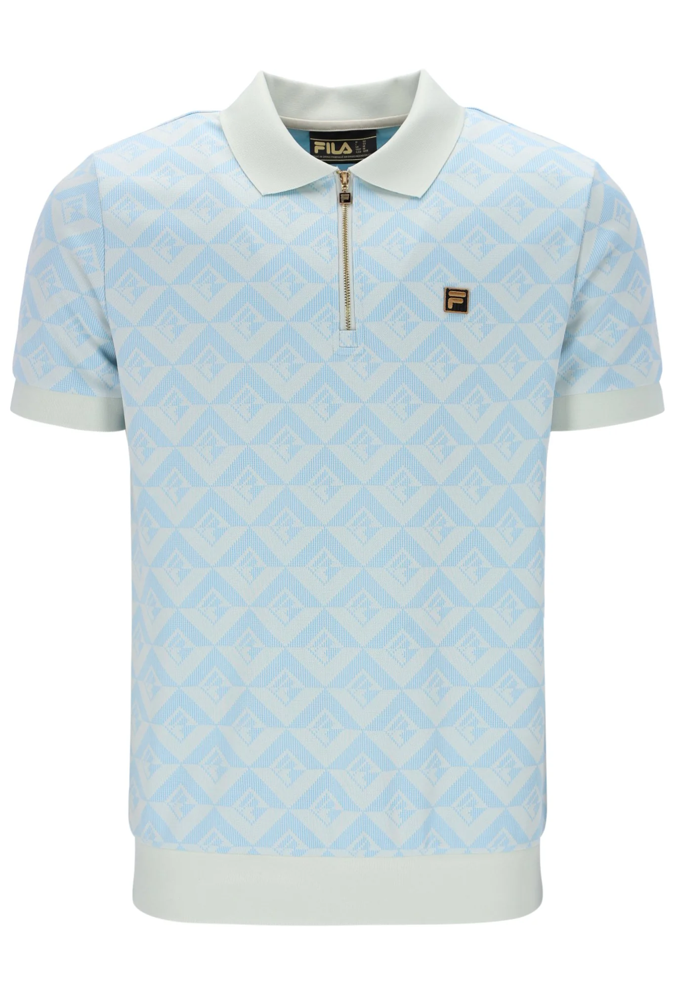 Summer Song Axel Jacquard Geo Polo - Image 2