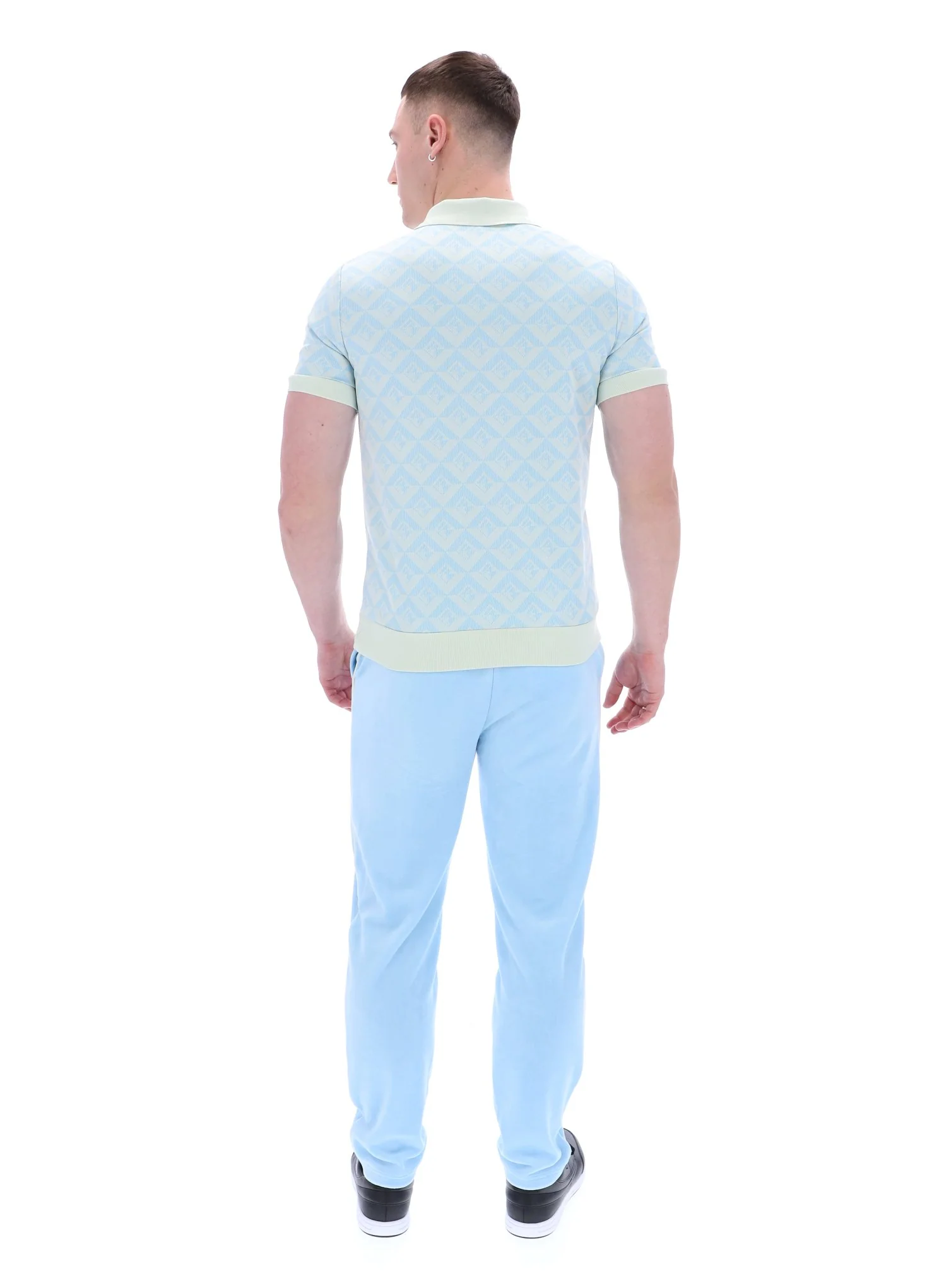 Summer Song Axel Jacquard Geo Polo - Image 7