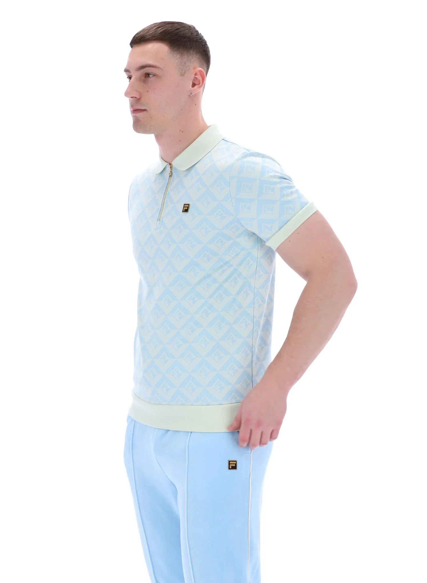Summer Song Axel Jacquard Geo Polo - Image 8