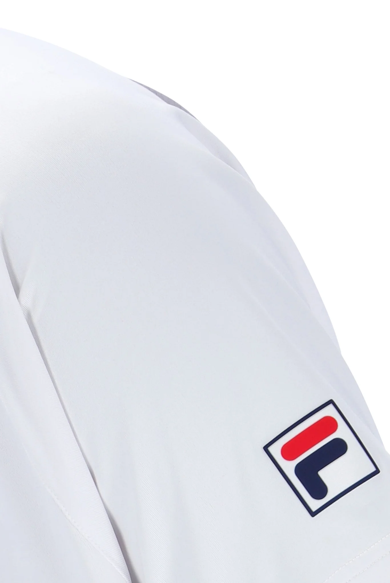 White Backspin Tennis Short Sleeve Top - Image 3