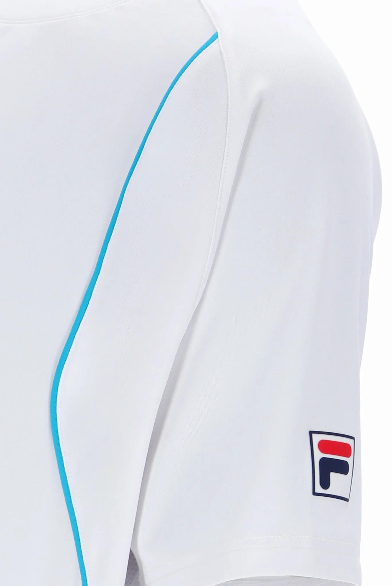 White Backspin Tennis Short Sleeve Top - Image 4