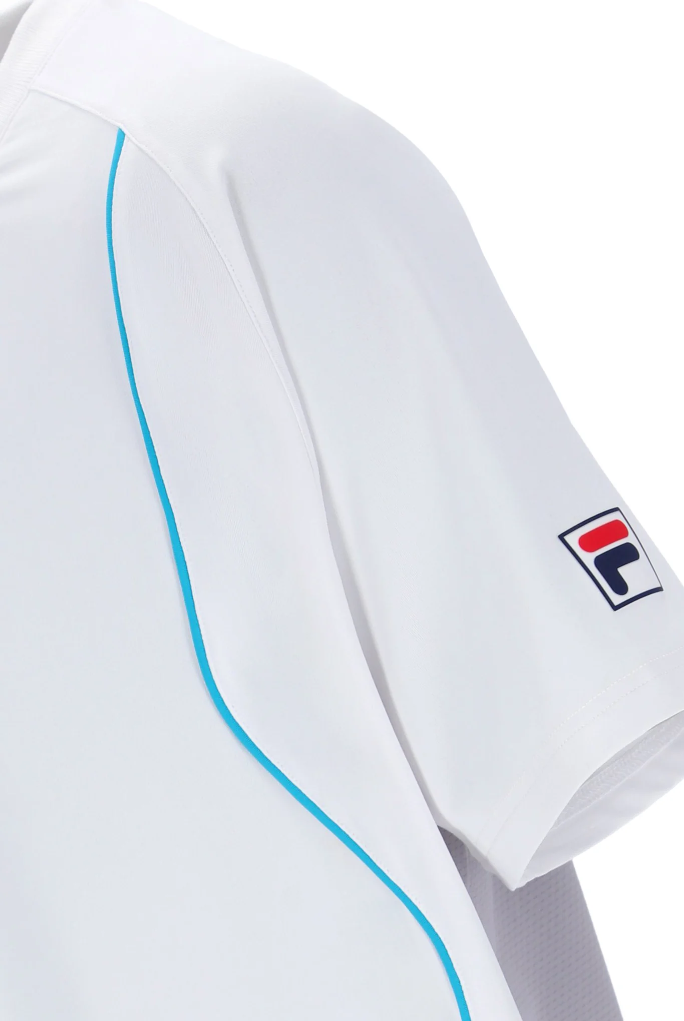 White Backspin Tennis Short Sleeve Top - Image 5