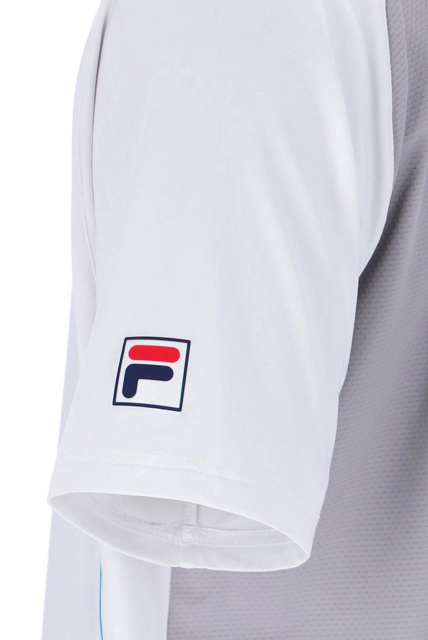White Backspin Tennis Short Sleeve Top - Image 8