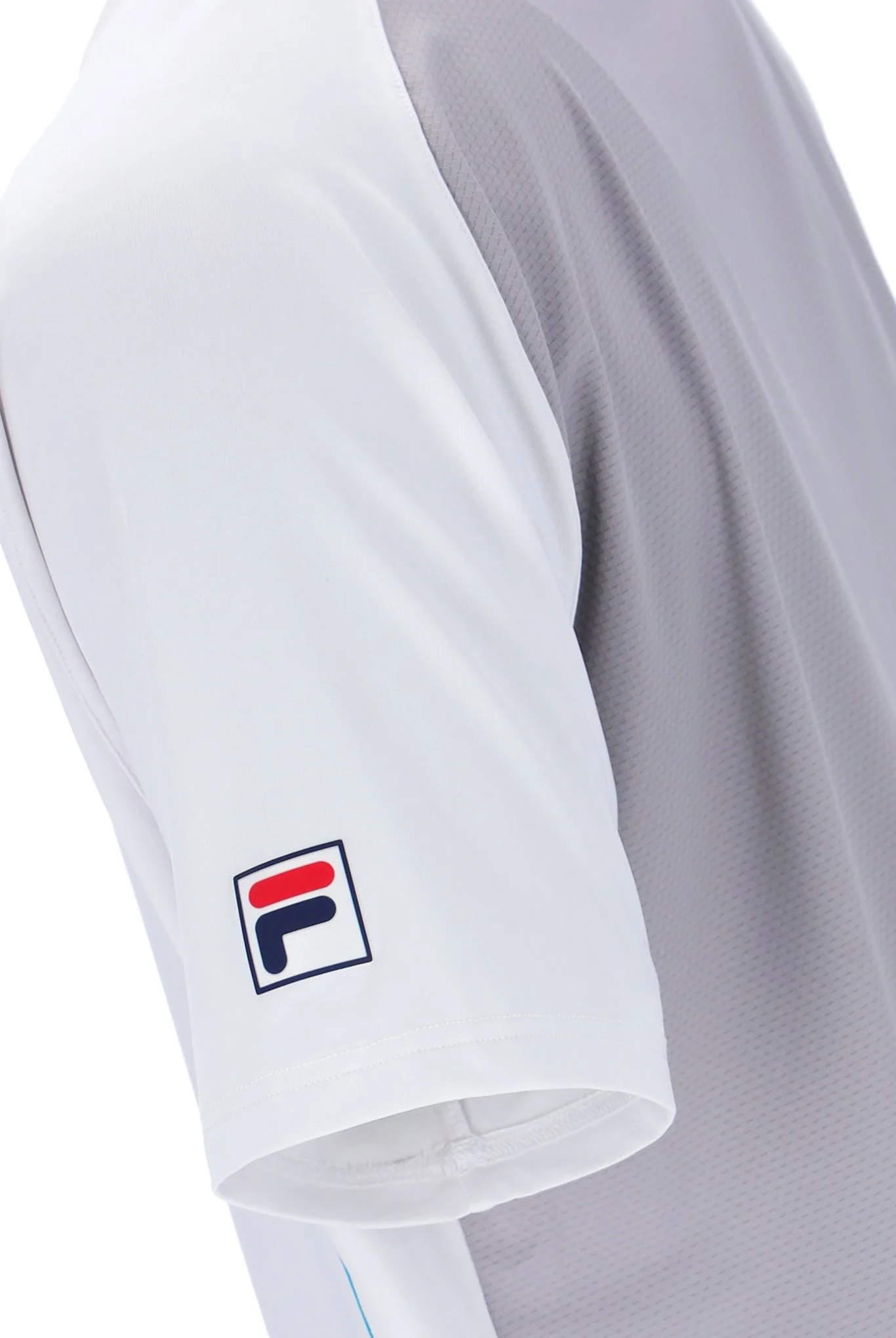 White Backspin Tennis Short Sleeve Top - Image 9