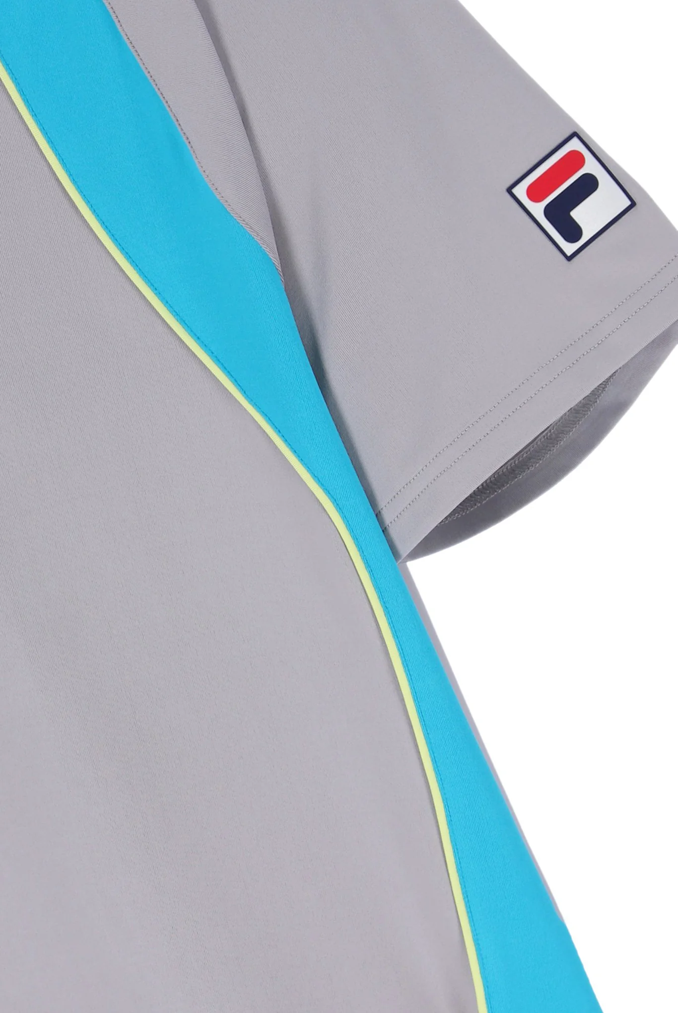 Grey Backspin Tennis Short Sleeve Polo - Image 5