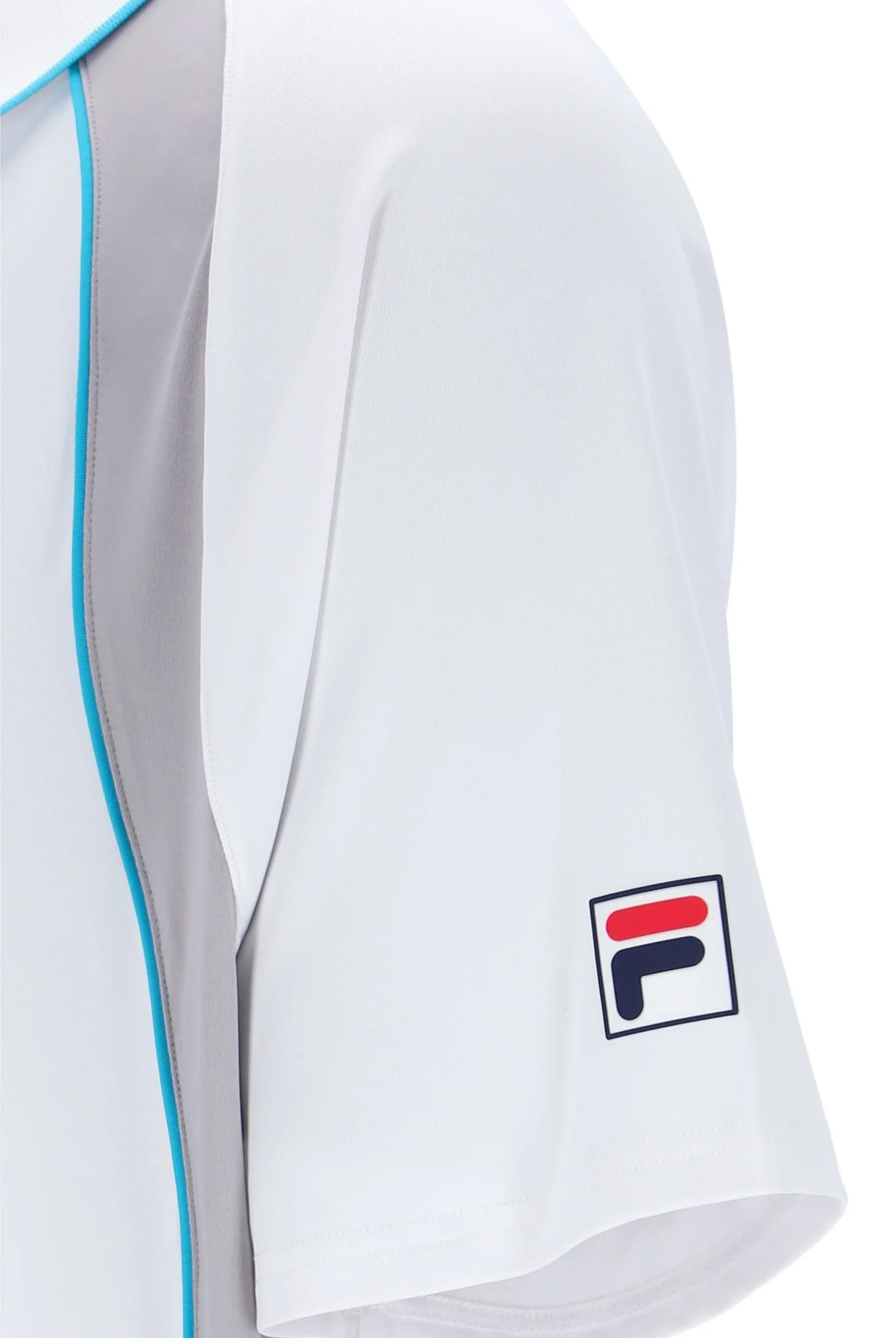 White Backspin Tennis Short Sleeve Polo - Image 4