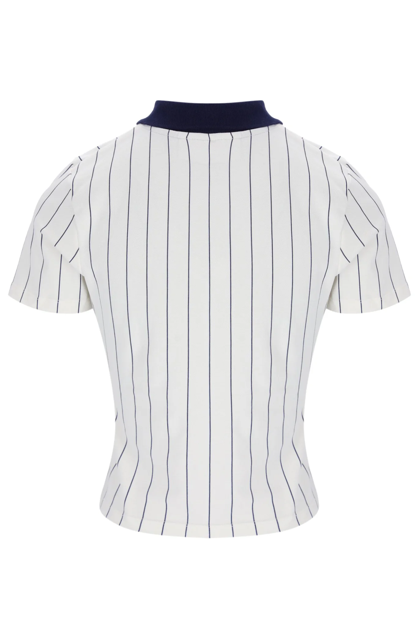 Gardenia Bai Fitted BB1 Pinstripe Polo - Image 9