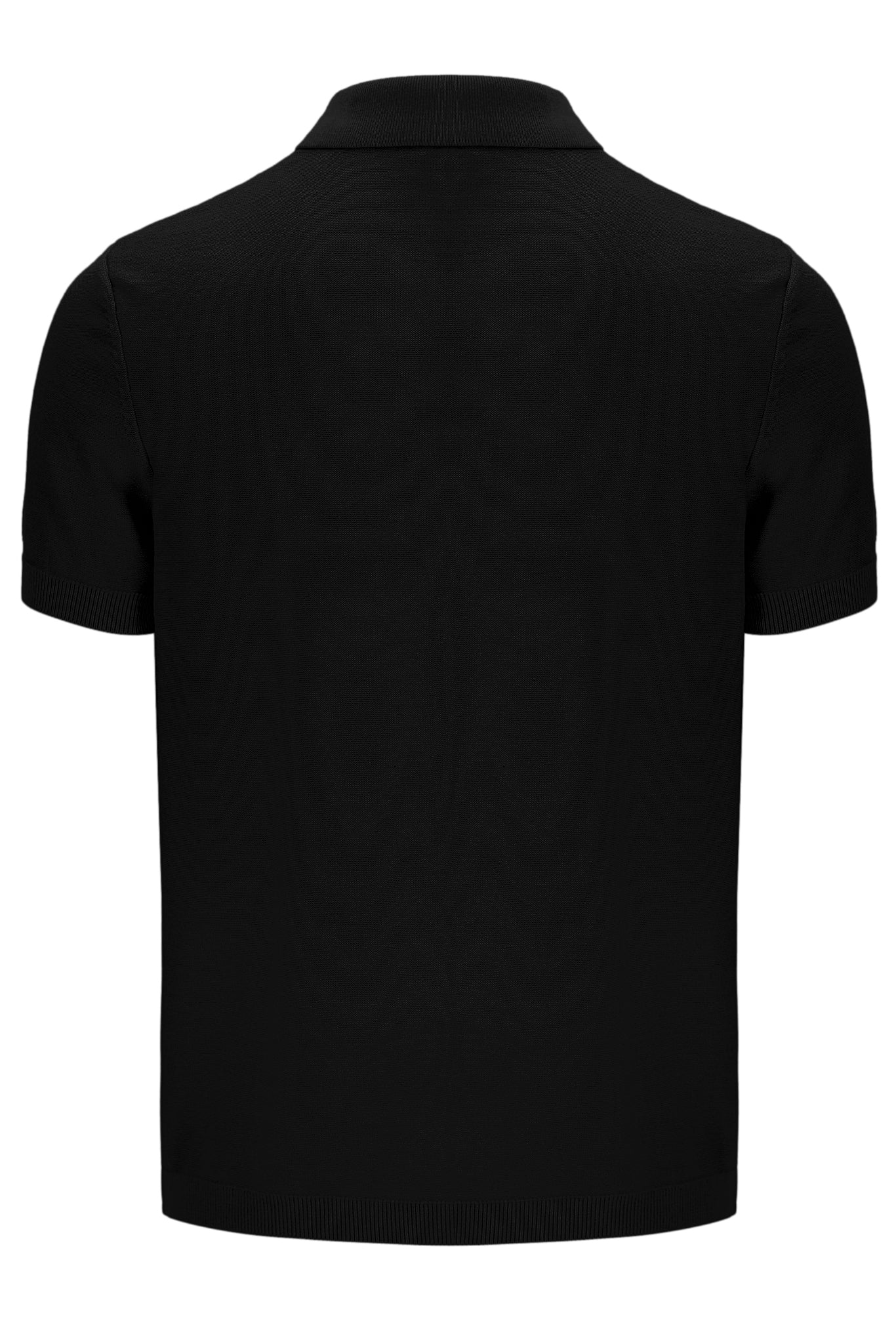 Black Barns Knitted Polo - Image 9