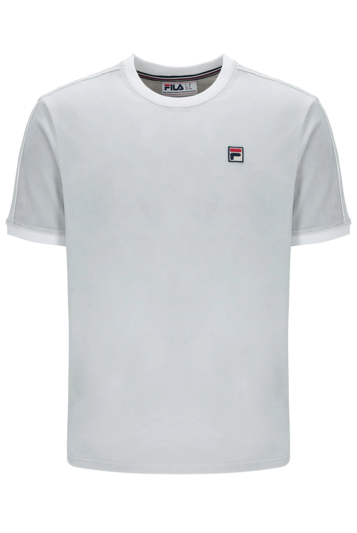 Dawn Blue Basilio Velour Tee - Image 2