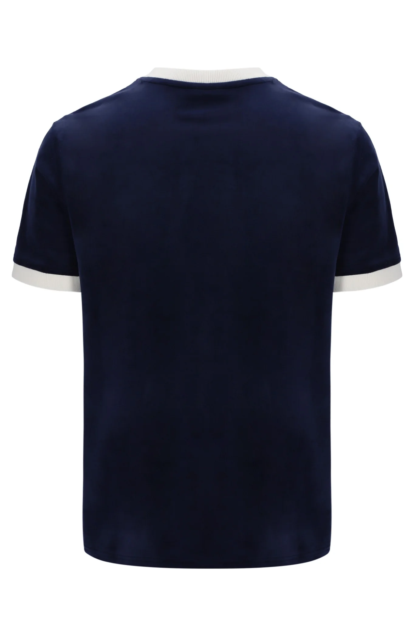Fila Navy Basilio Velour Tee - Image 9