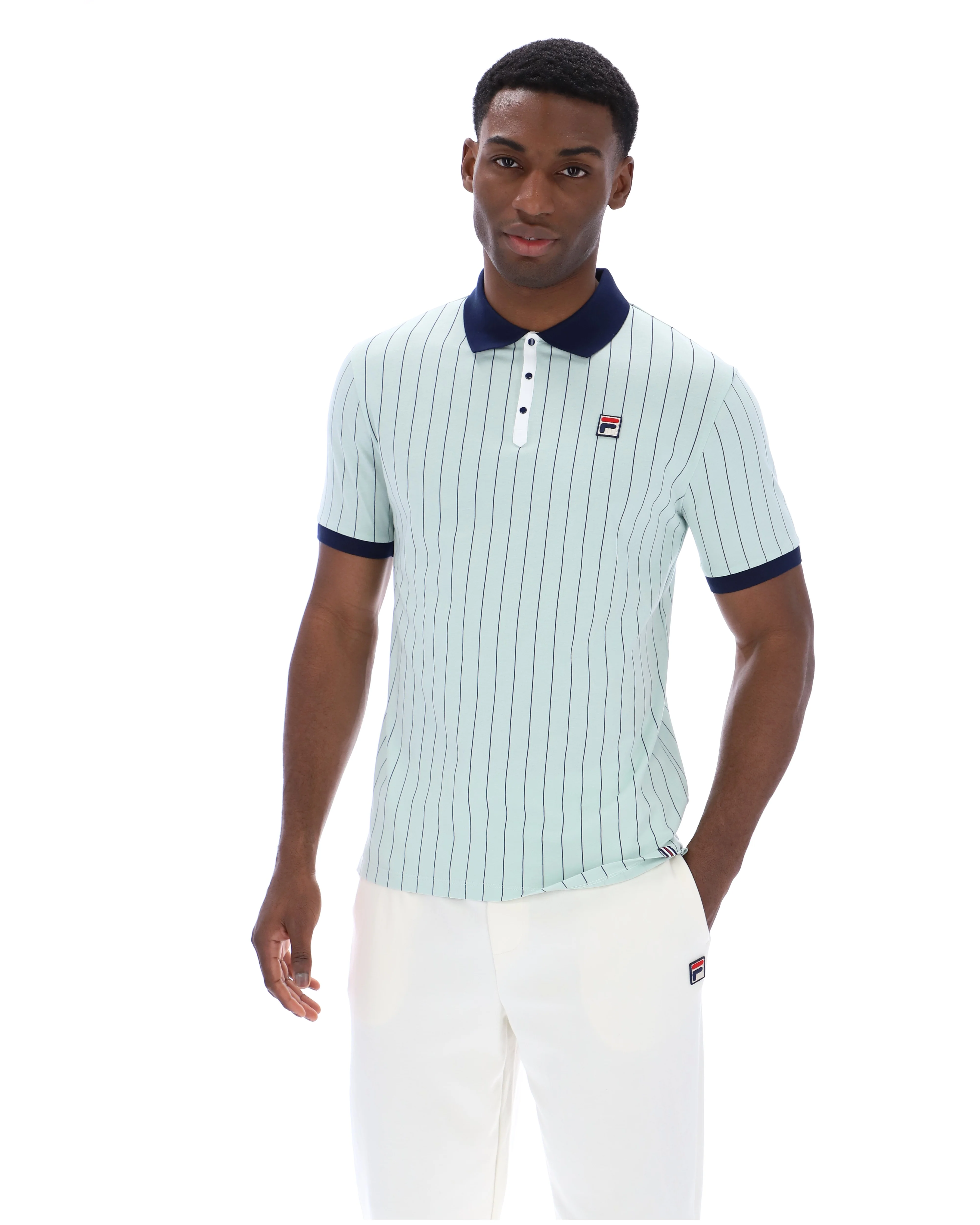 Surf Spray BB1 Classic Vintage Striped Polo