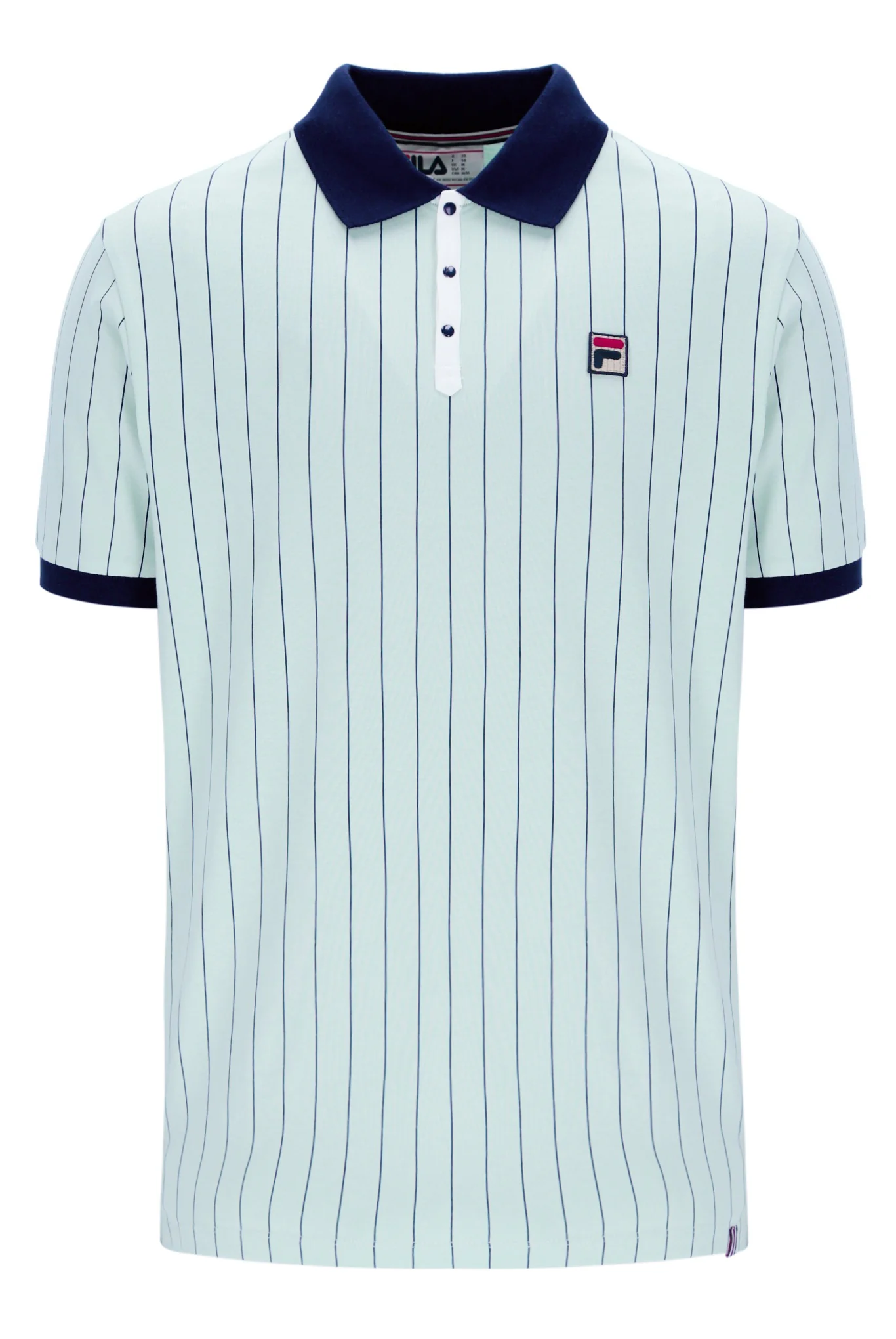Surf Spray BB1 Classic Vintage Striped Polo - Image 2