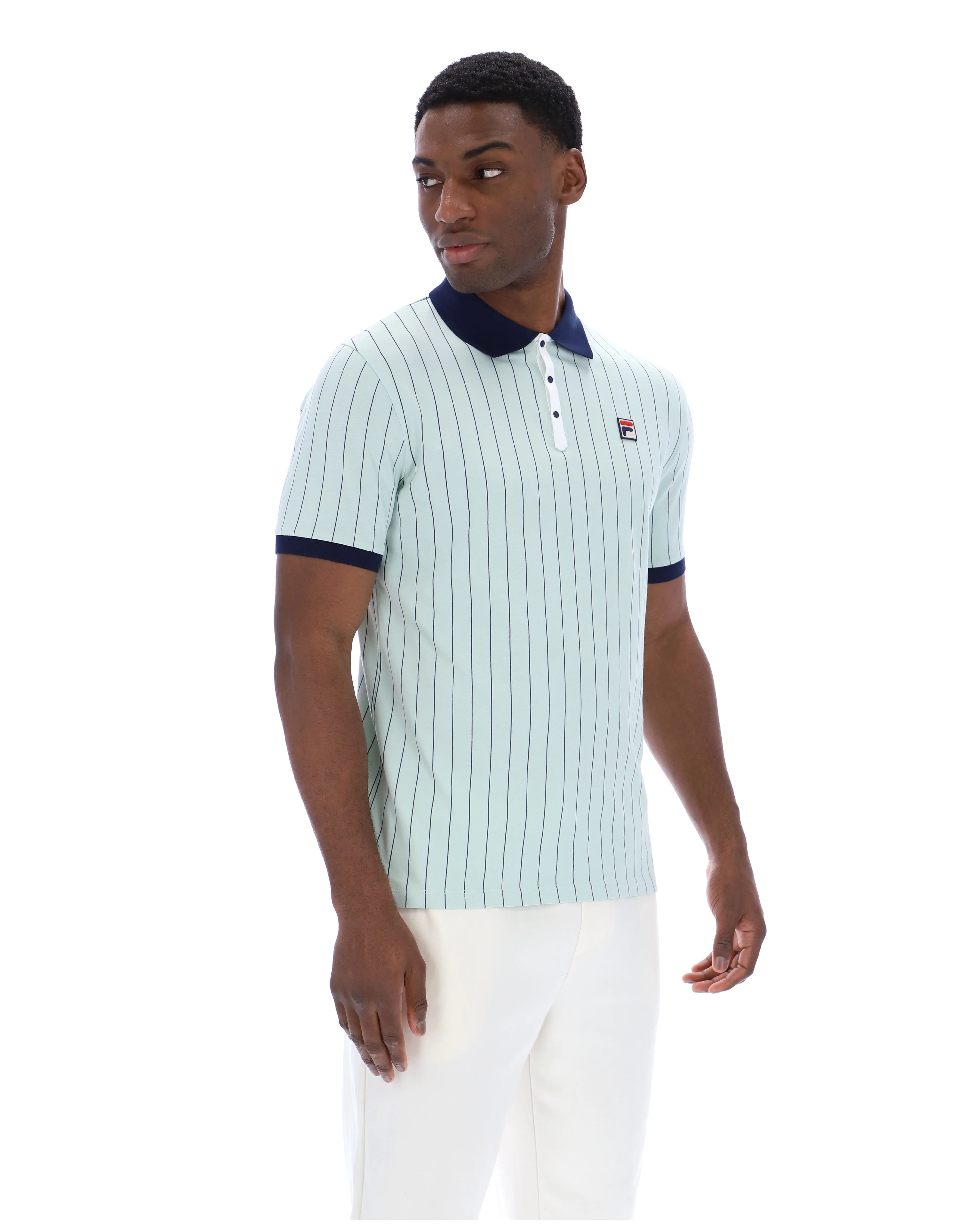 Surf Spray BB1 Classic Vintage Striped Polo - Image 3