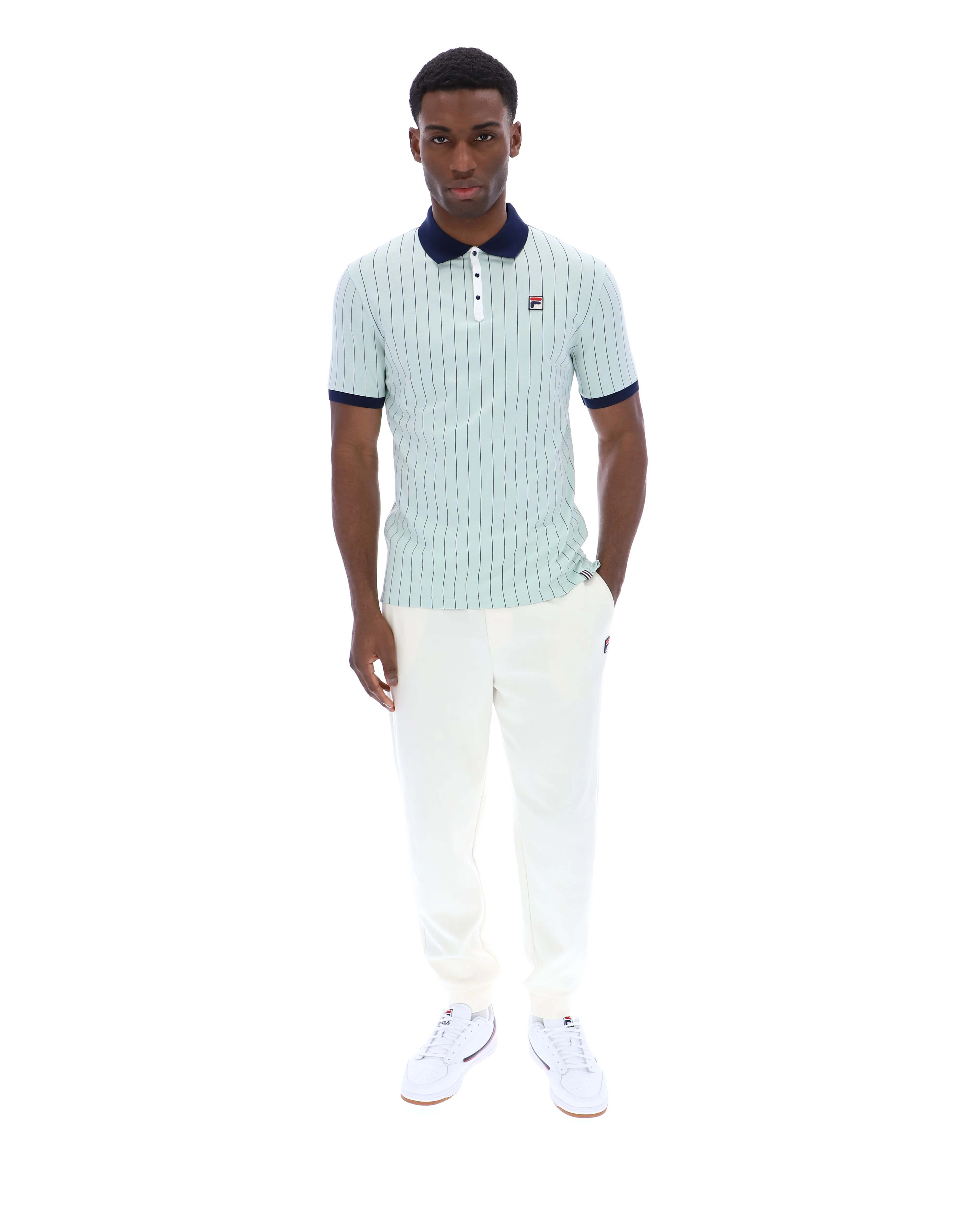 Surf Spray BB1 Classic Vintage Striped Polo - Image 4