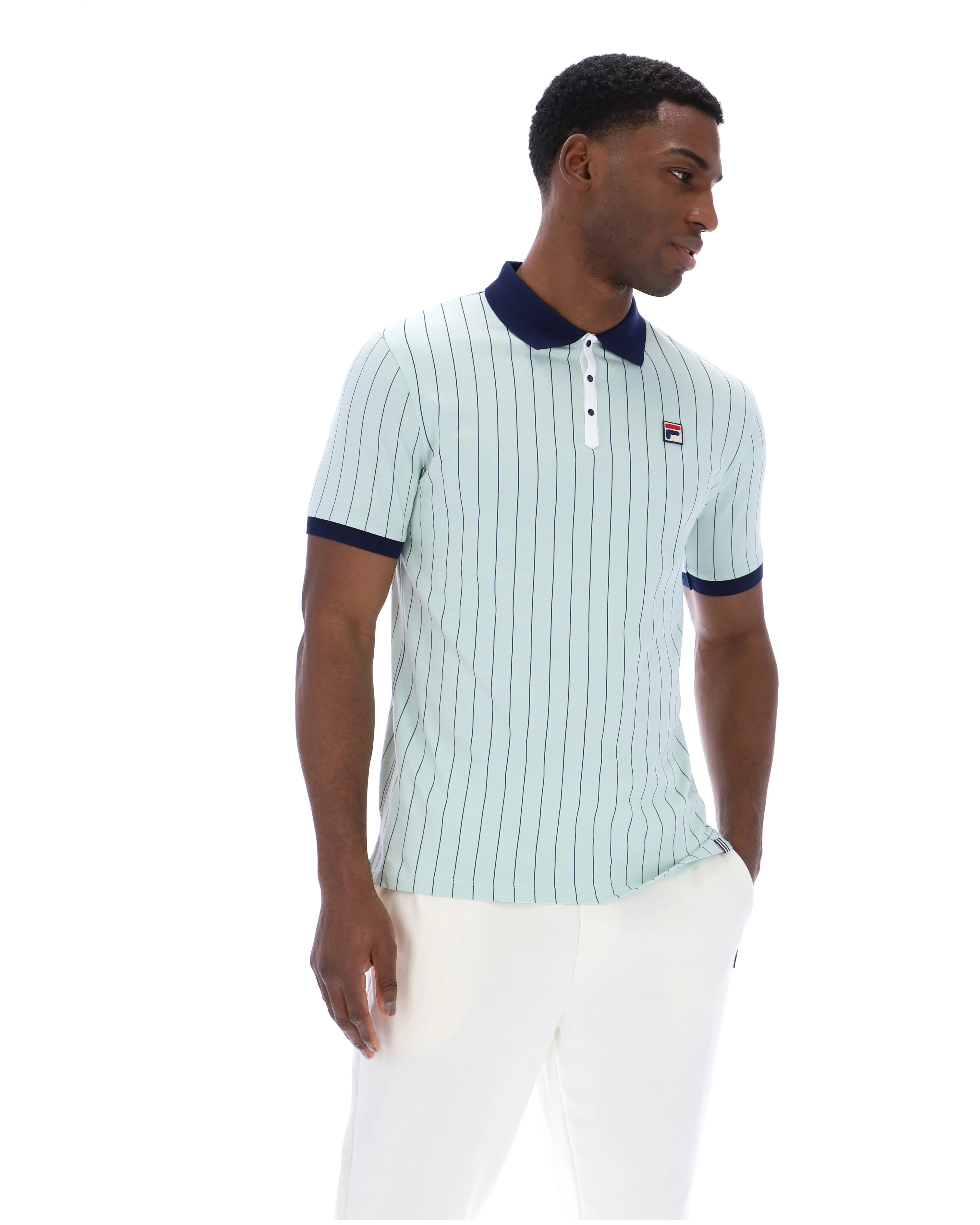 Surf Spray BB1 Classic Vintage Striped Polo - Image 6