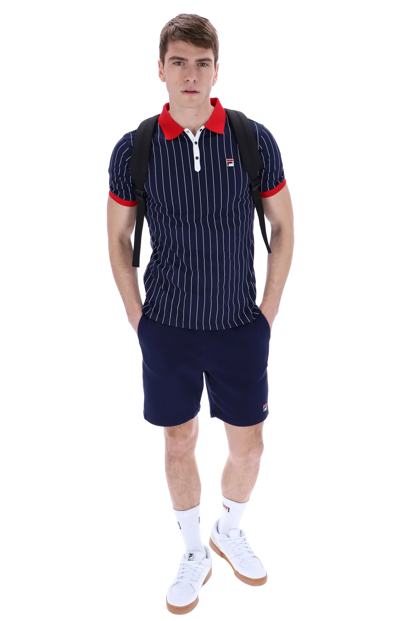 Peacoat BB1 Classic Vintage Striped Polo - Image 5