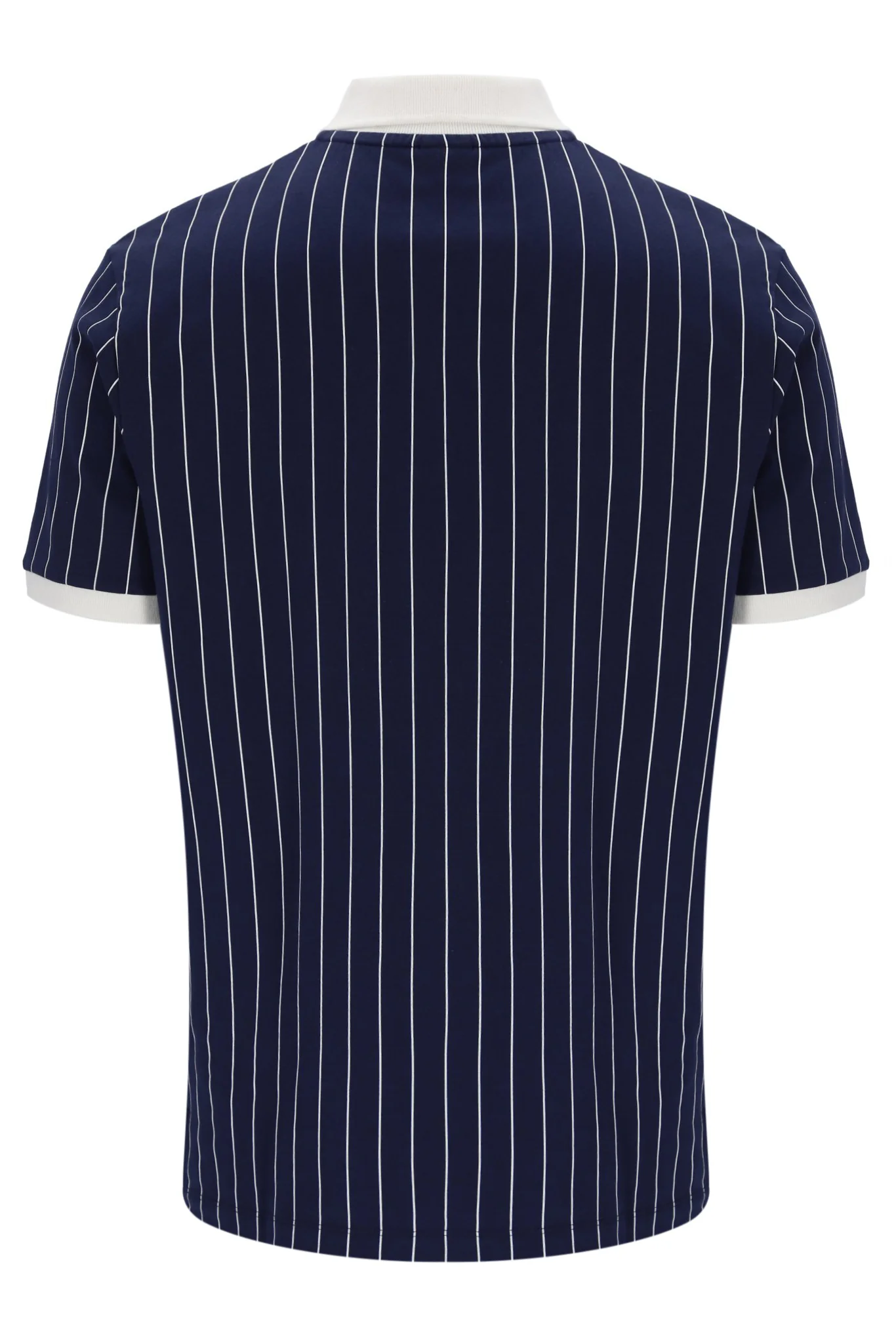 Fila Navy BB1 Classic Vintage Striped Polo - Image 9