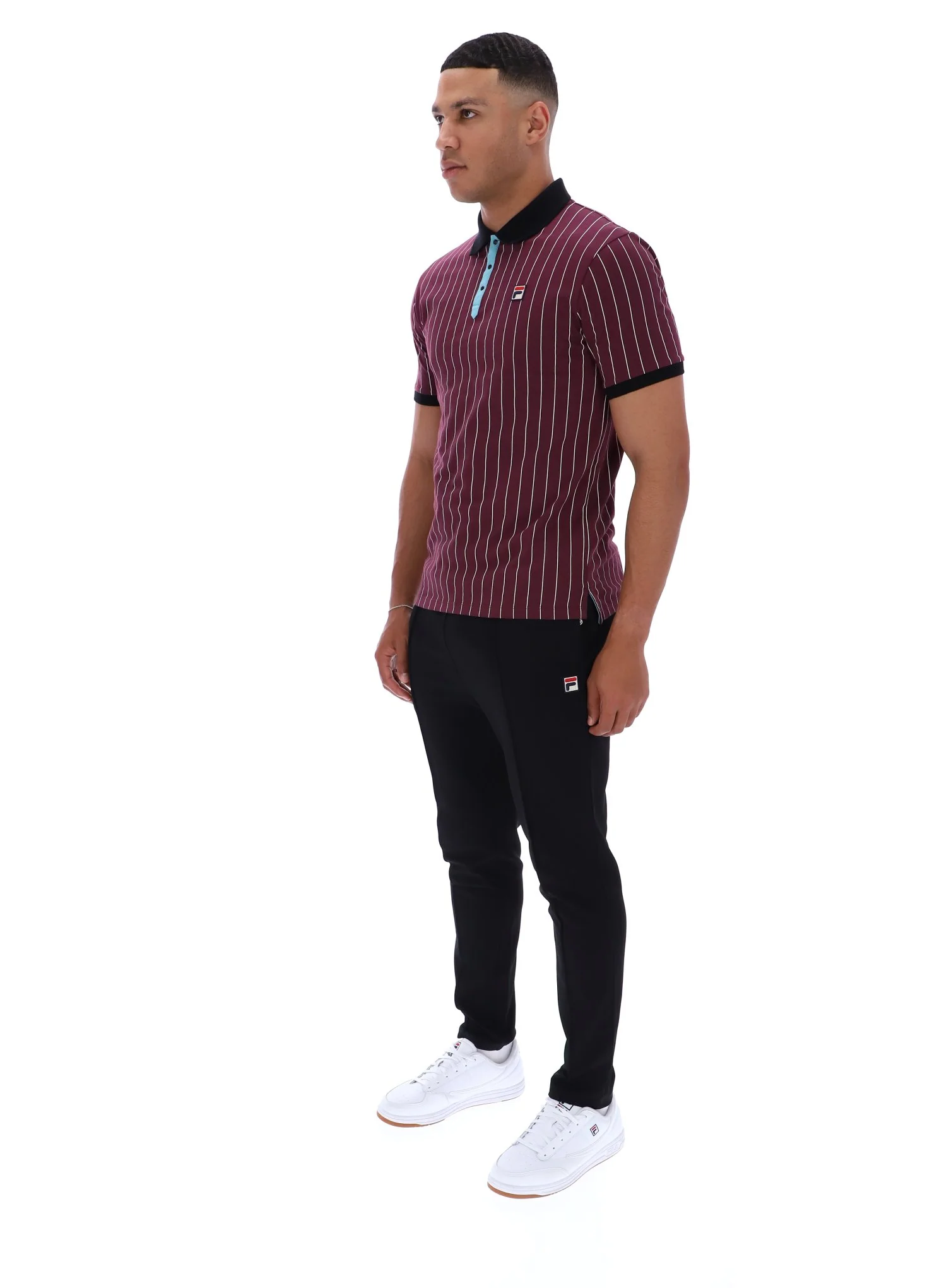 Fig BB1 Classic Vintage Striped Polo - Image 5