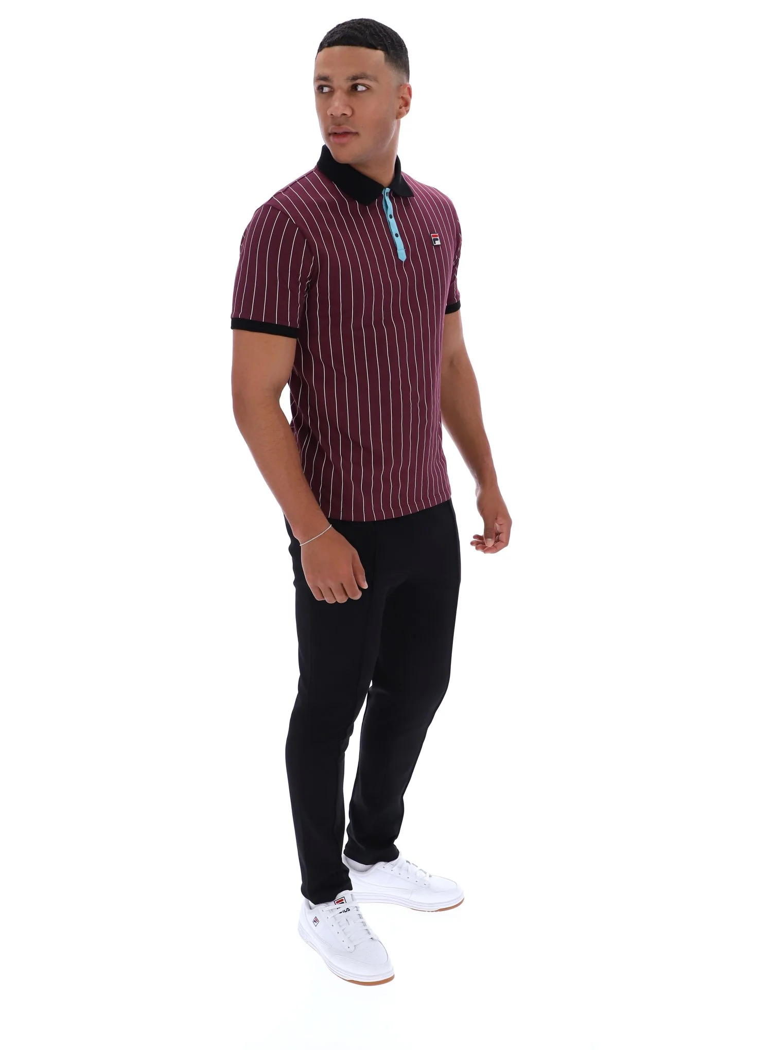 Fig BB1 Classic Vintage Striped Polo - Image 7
