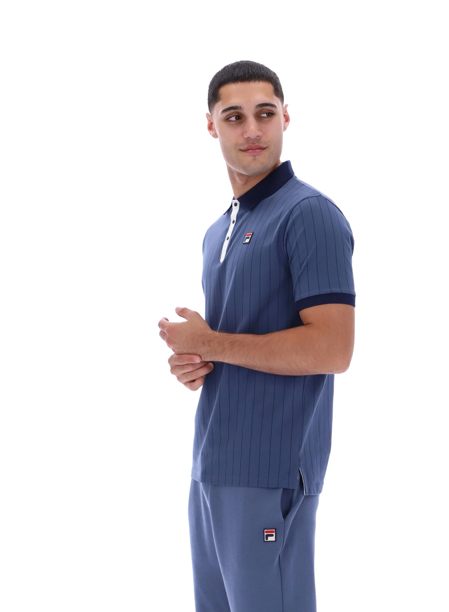 Vintage Indigo BB1 Classic Vintage Striped Polo - Image 3
