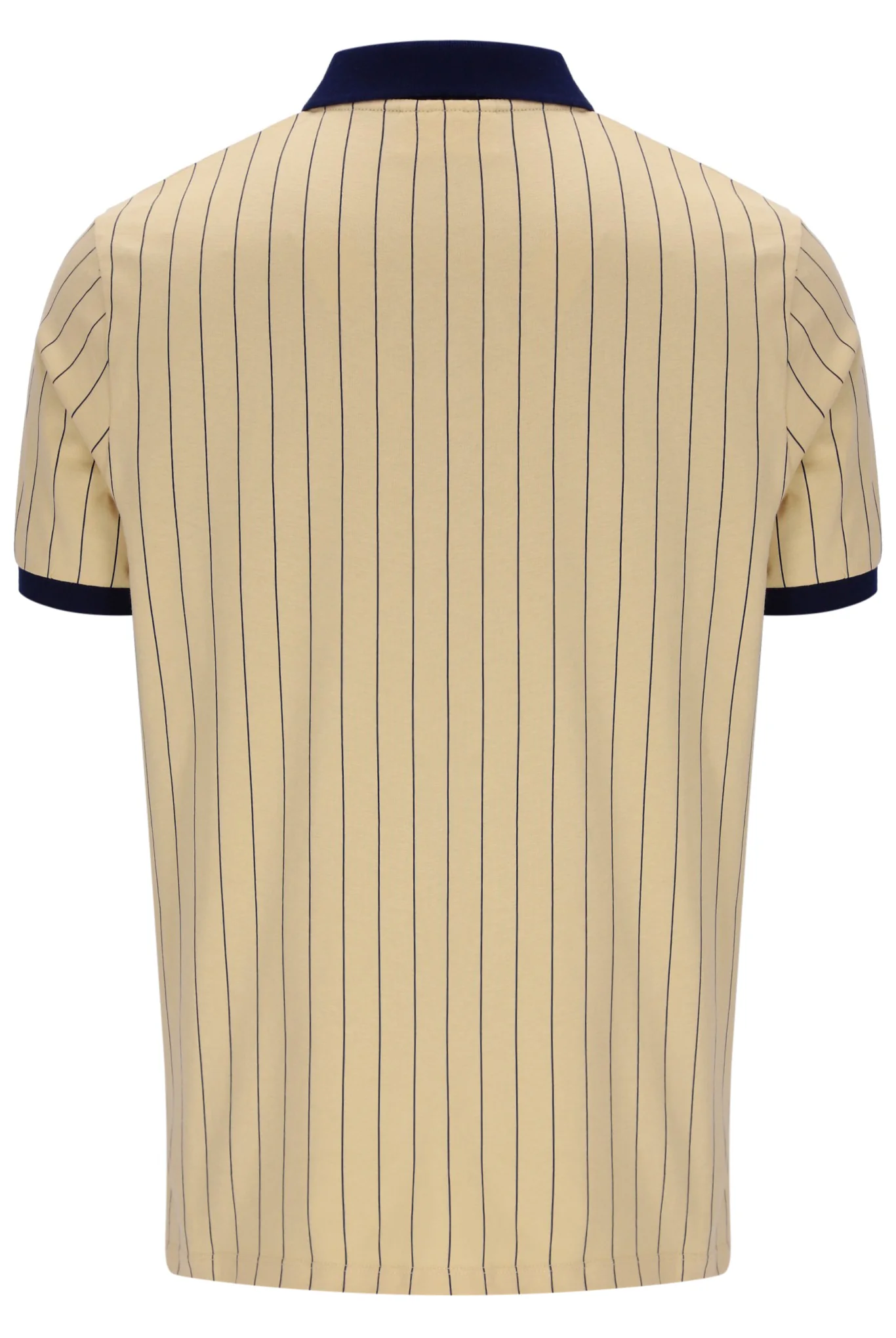 Classic Beige BB1 Classic Vintage Striped Polo - Image 9