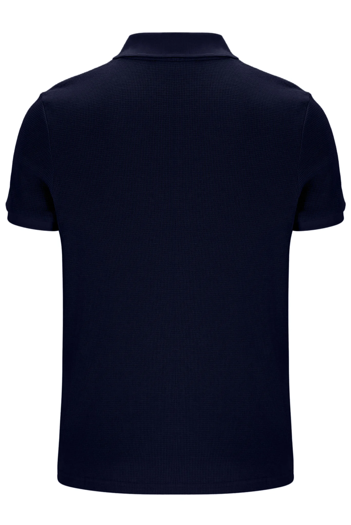 Fila Navy Benjamin Micro Waffle Polo - Image 6