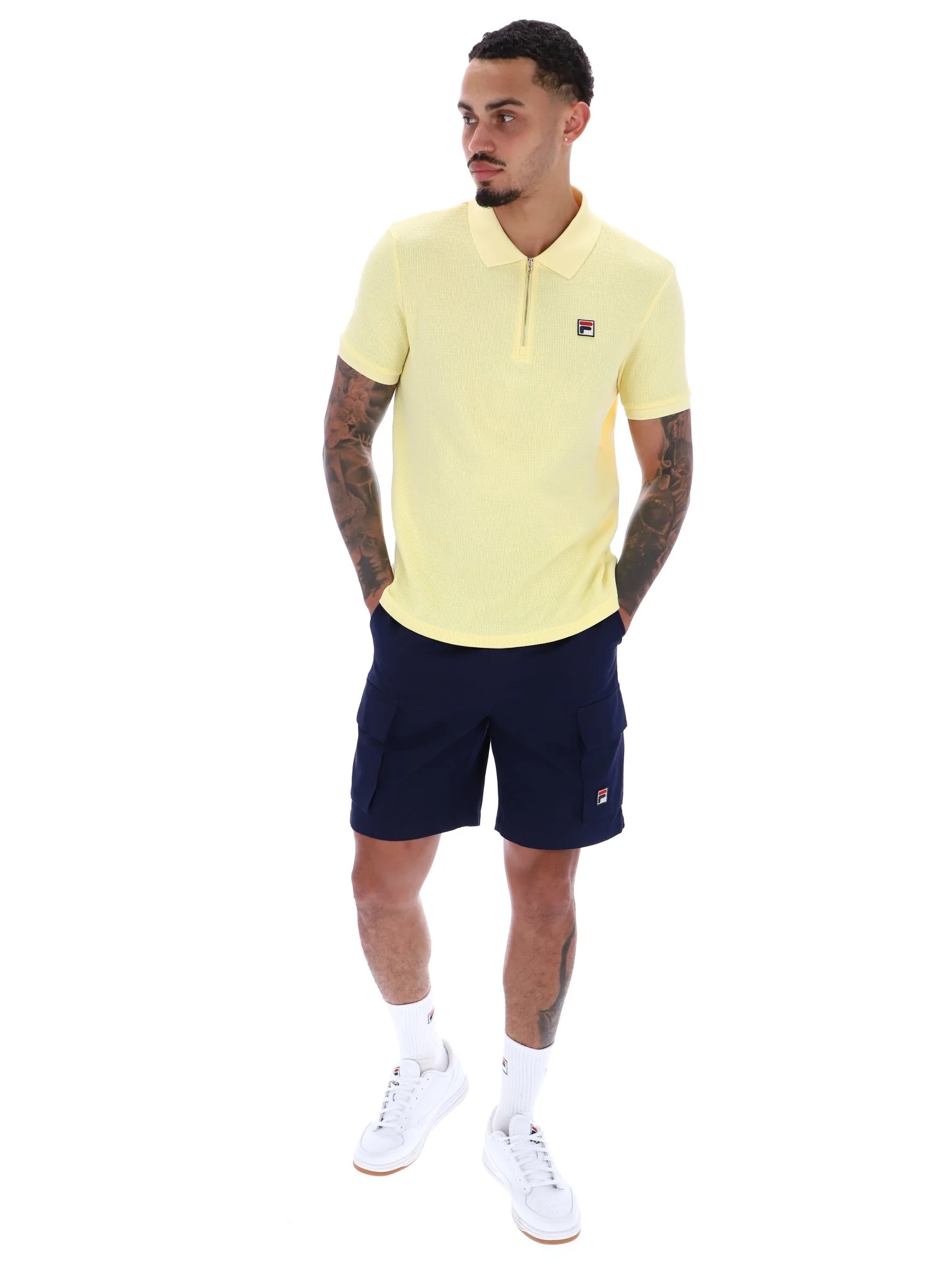 Popcorn Benjamin Micro Waffle Polo - Image 3