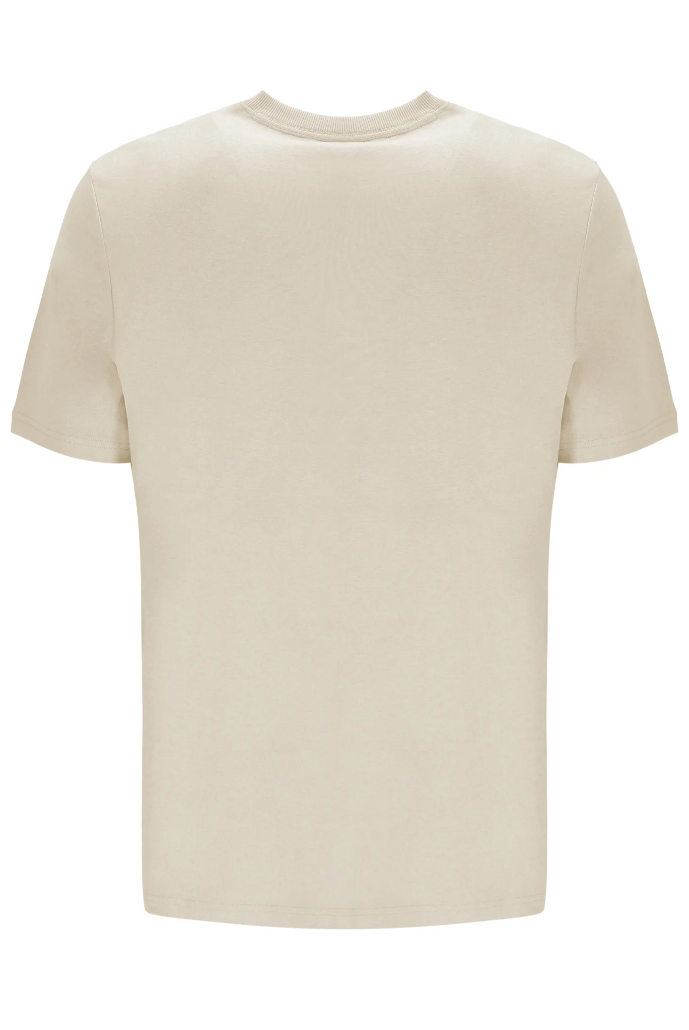 Oatmeal Benjiman Unisex Short Sleeve T-Shirt - Image 4