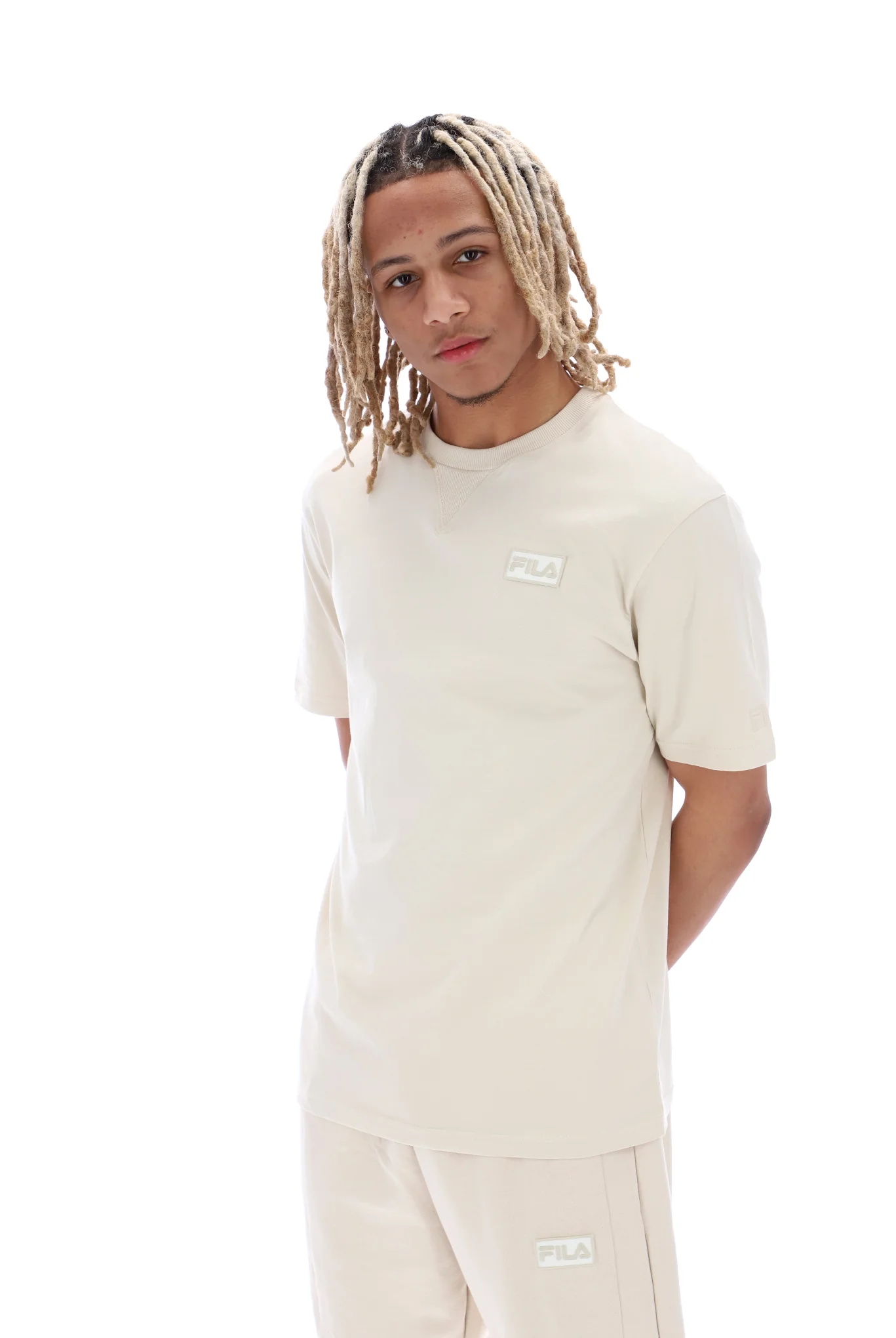 Oatmeal Benjiman Unisex Short Sleeve T-Shirt - Image 5