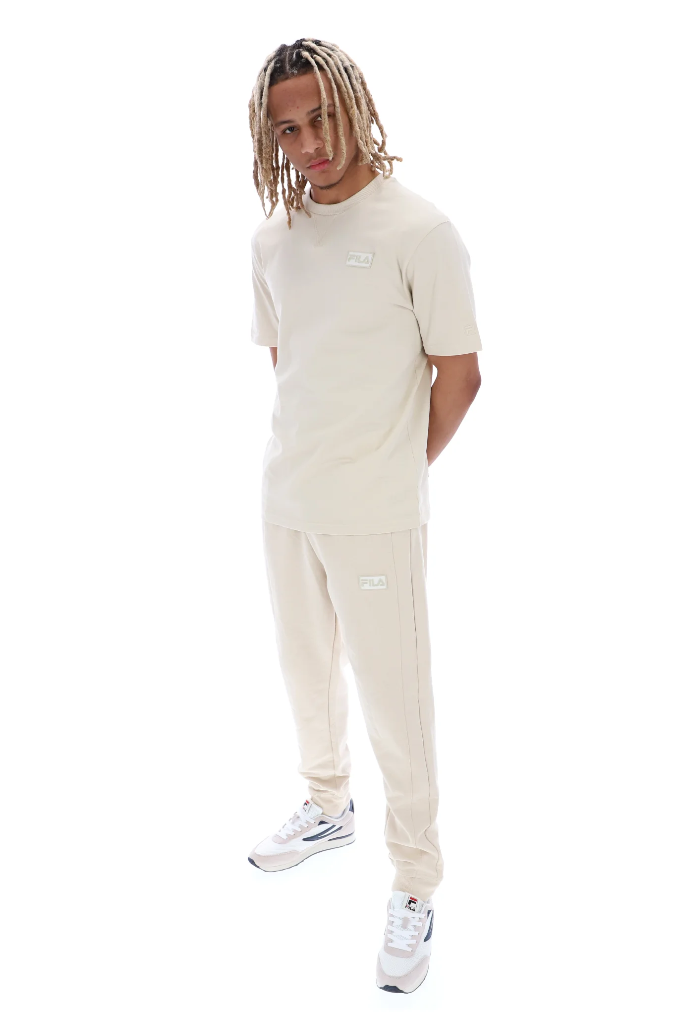 Oatmeal Benjiman Unisex Short Sleeve T-Shirt - Image 6