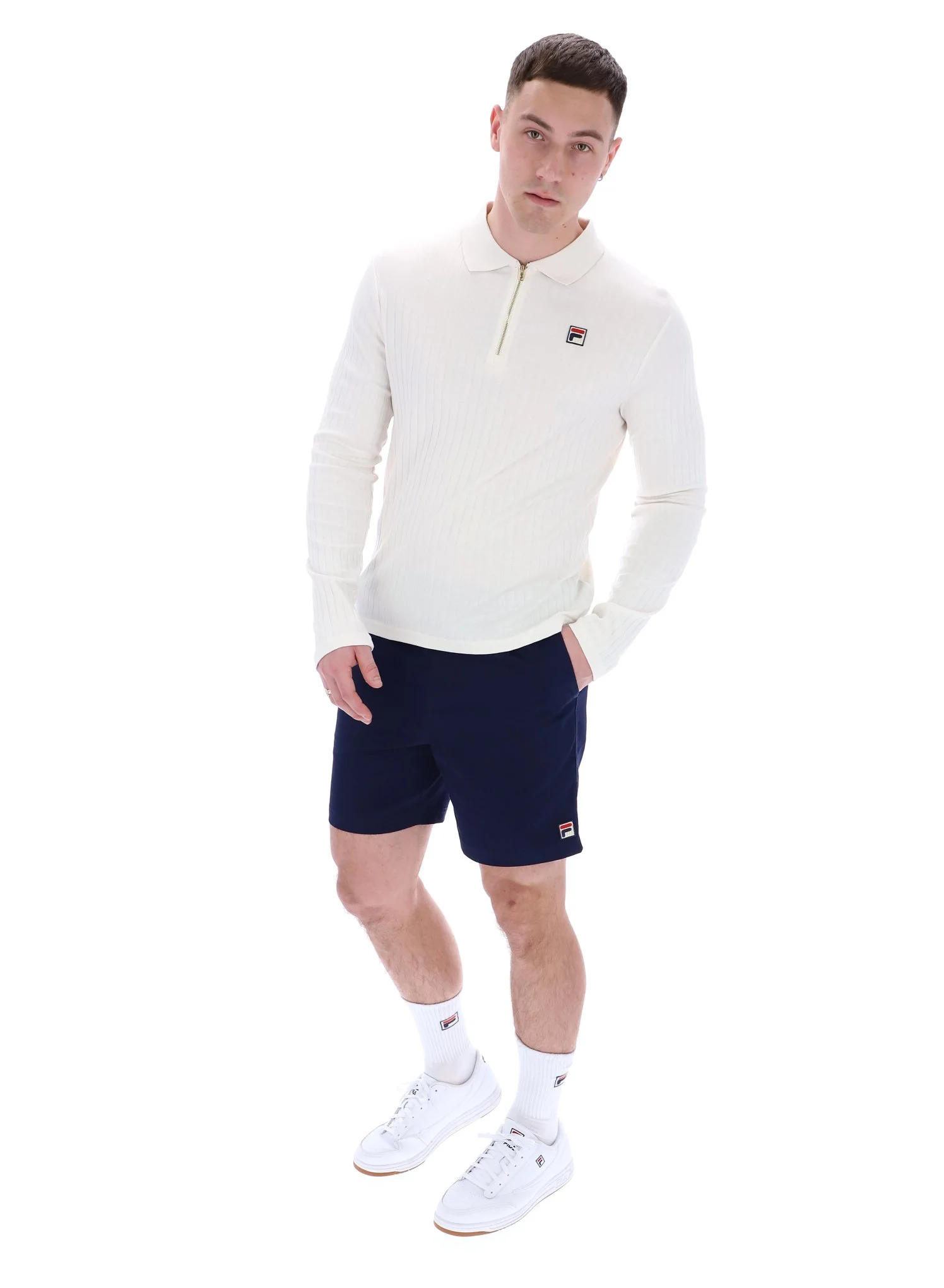 Gardenia Blake Long Sleeve Polo - Image 4