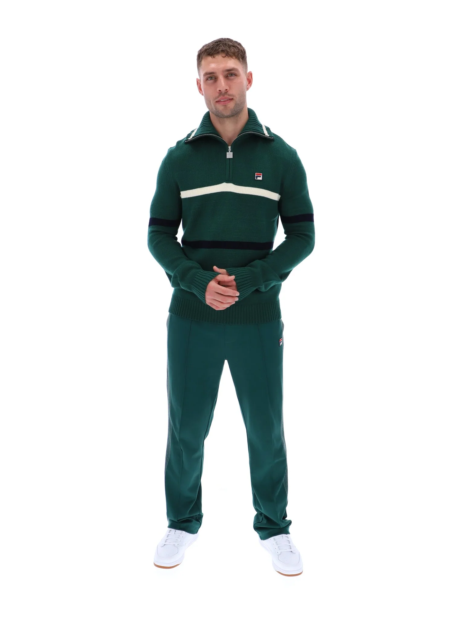 Rain Forest Camilo Knitted Half Zip Jumper - Image 3