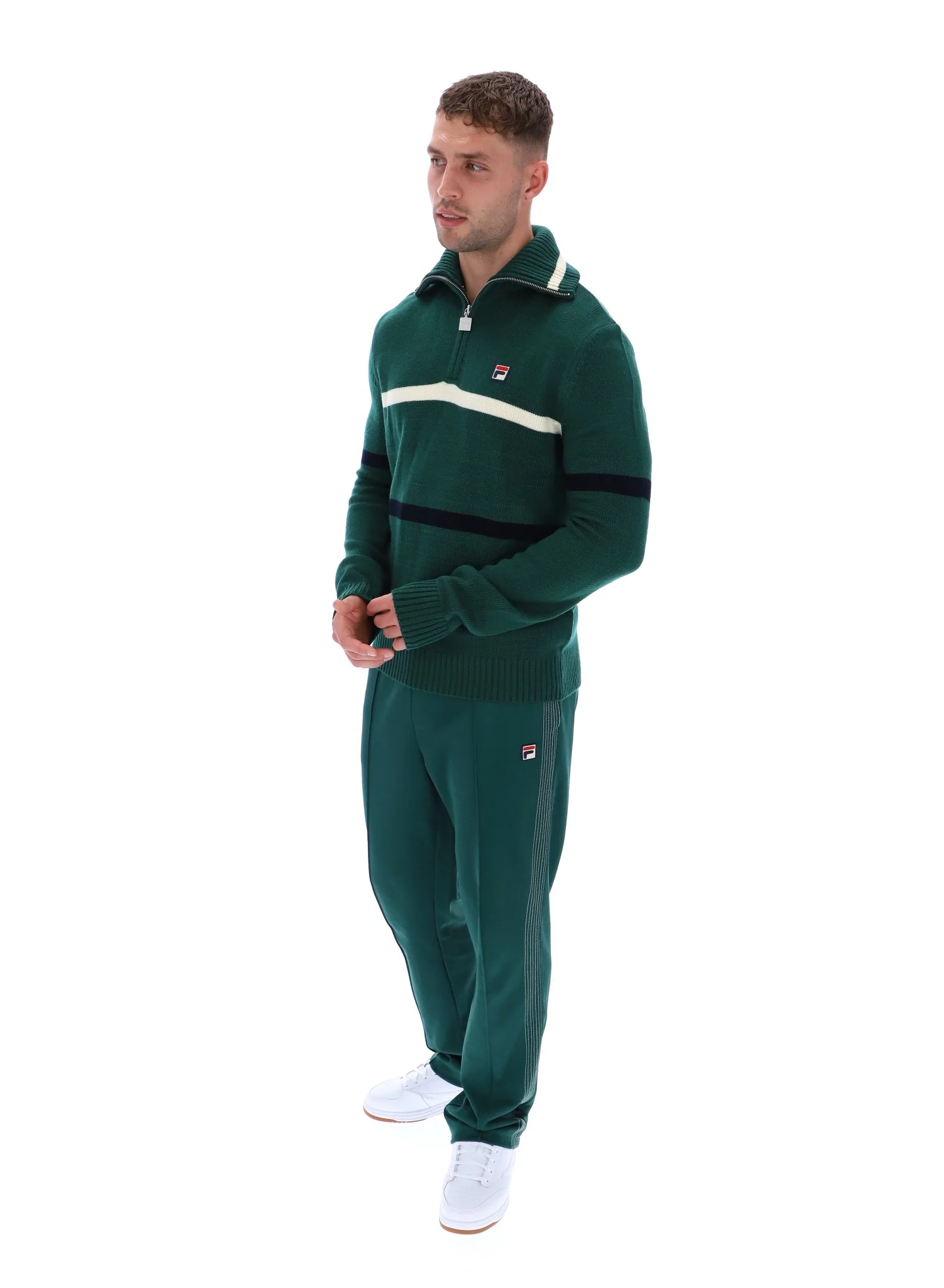 Rain Forest Camilo Knitted Half Zip Jumper - Image 4
