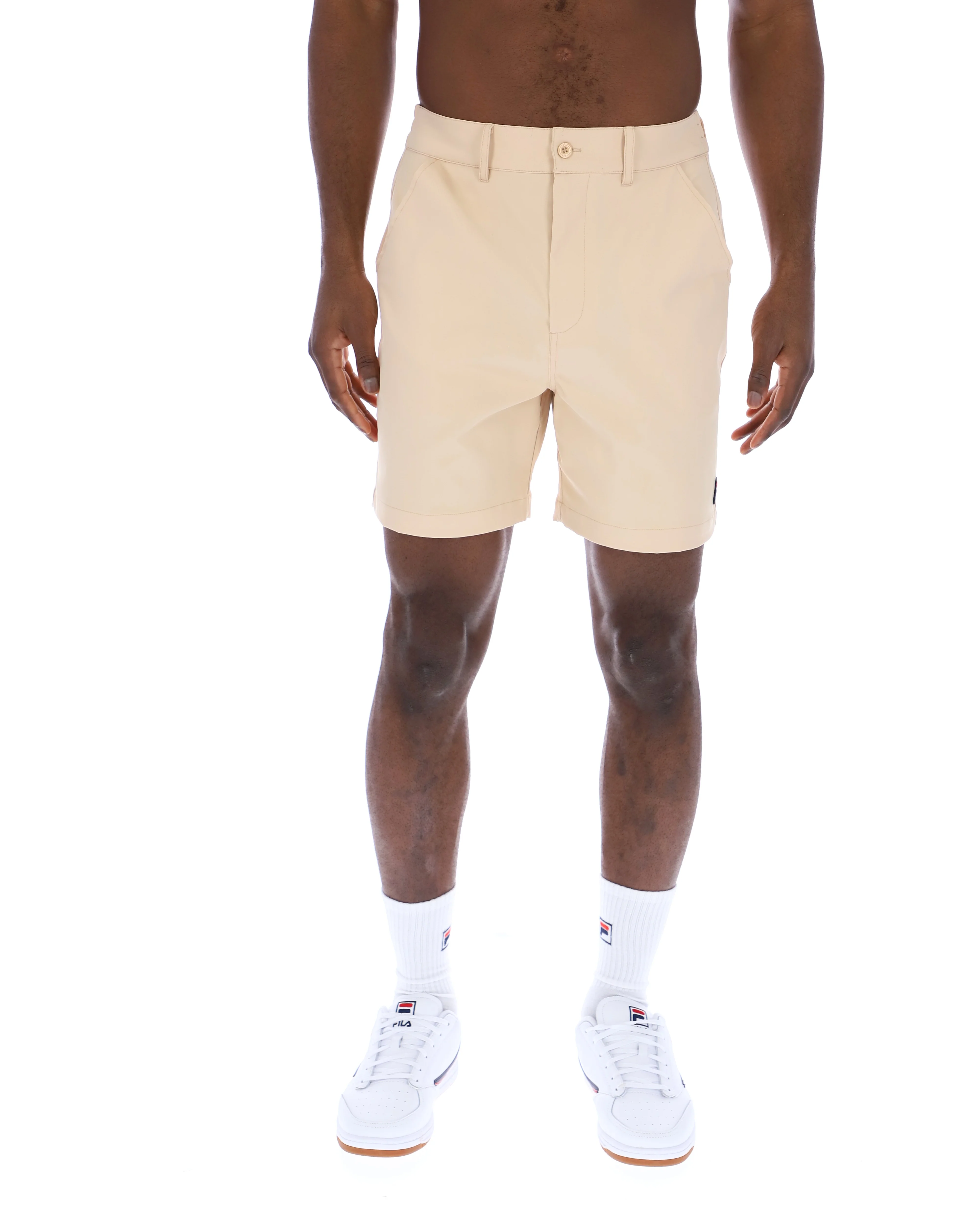 Classic Beige Caruso Chino Shorts - Image 6